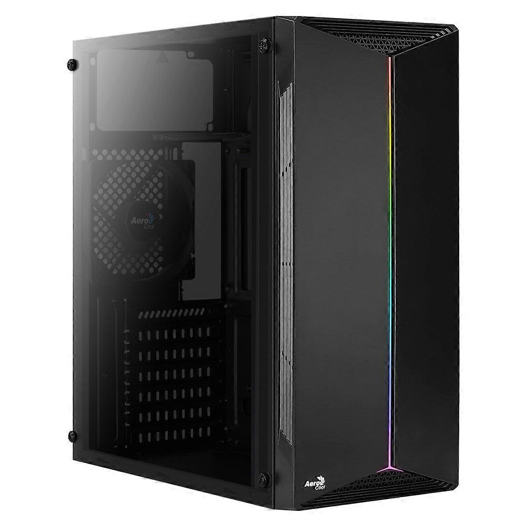 Aerocool Split Midi torony fekete