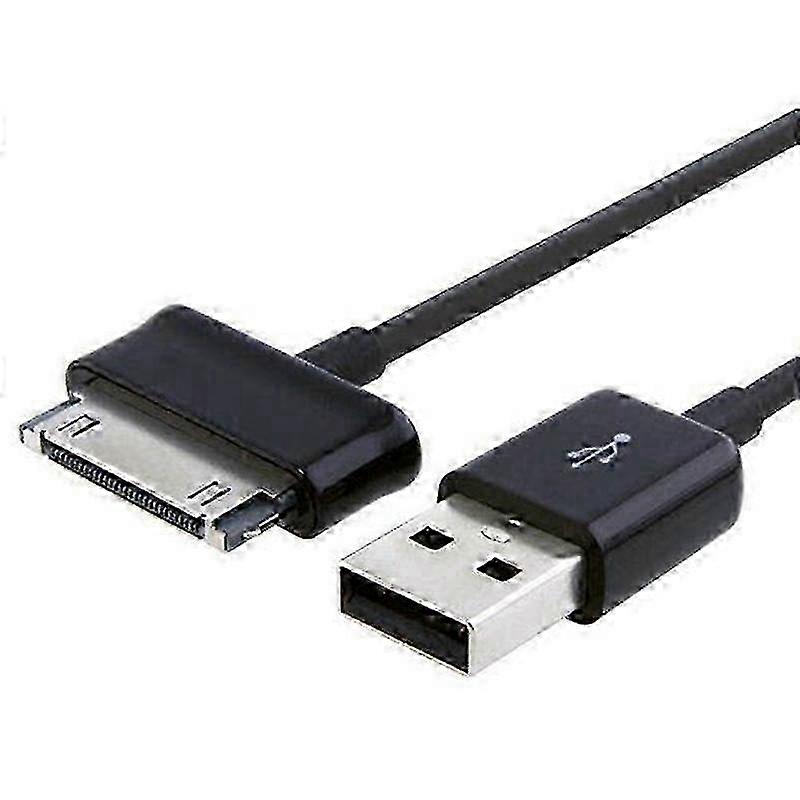 Samsung Galaxy Tab 2m USB Charging Cable & Data Sync Cord - Black, Compatible with Models