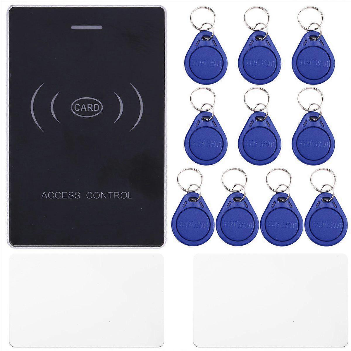 RFID Door Access Control Dual Frequency IC and ID Card 9-24V Power with 2pcs Mother Card 20000 Card