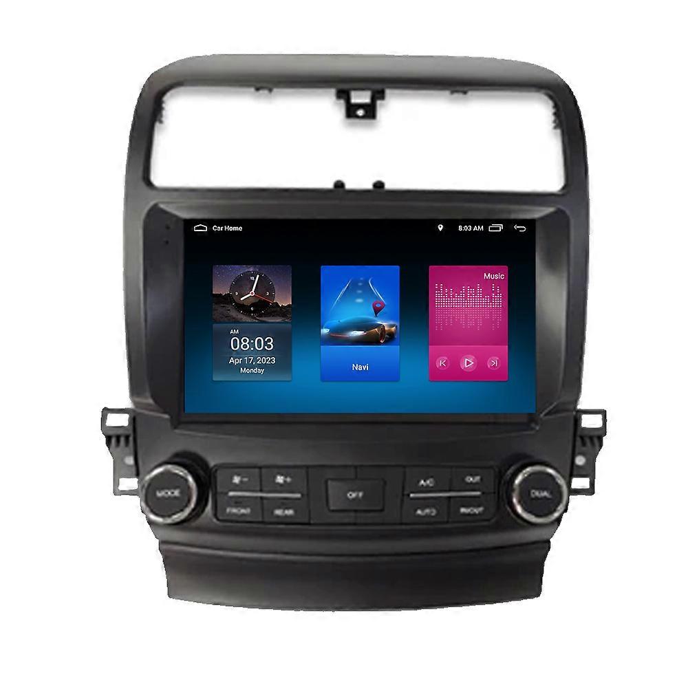 RoverOne Car Stereo Radio Bluetooth CarPlay Android Auto GPS Sat Nav Touch Screen for Honda Inspire 4 2003-2007 Acura TSX 2003-2008