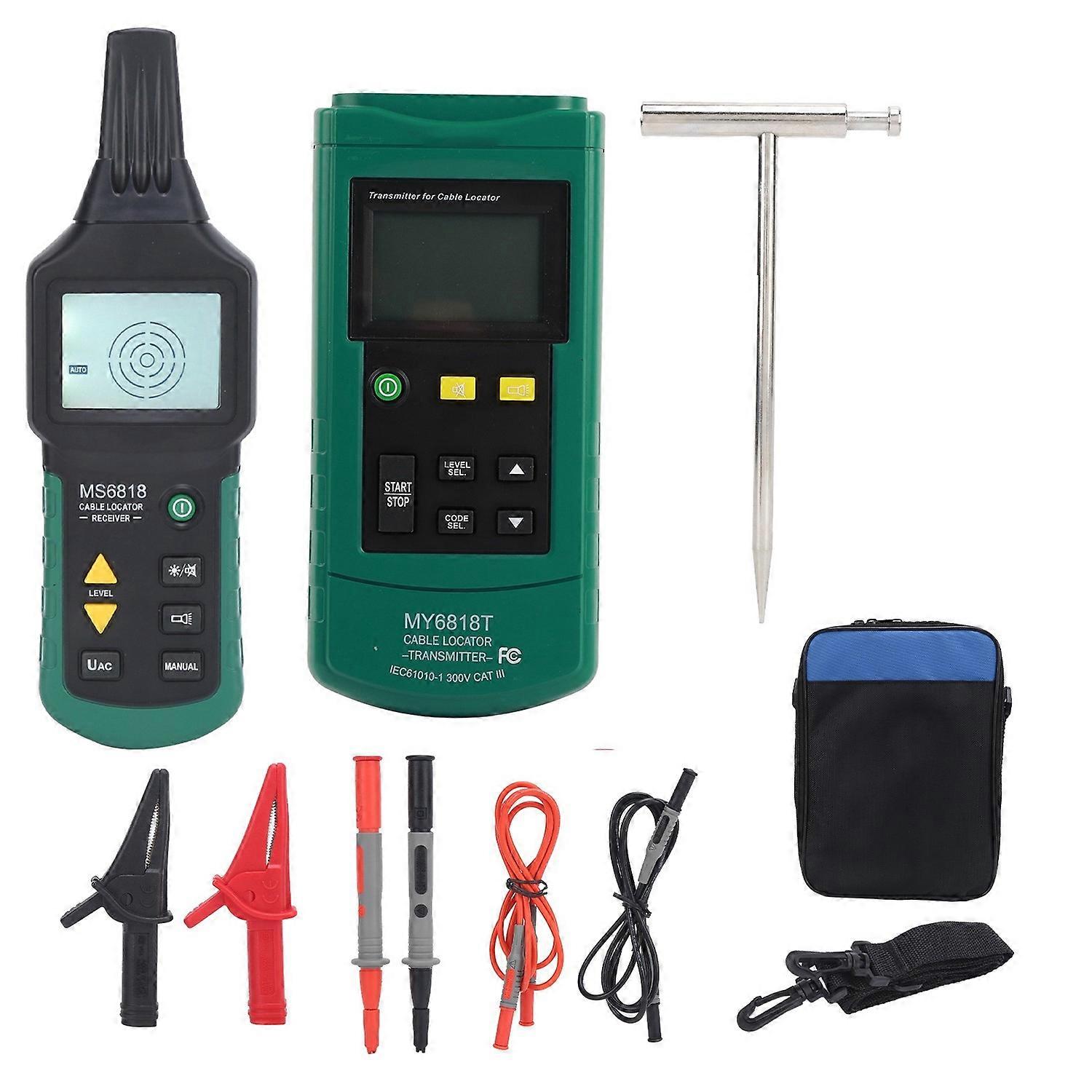 MY6818 Multifunction Cable Detector Underground Wire Short Circuit Tester Finder Diagnostic Tool