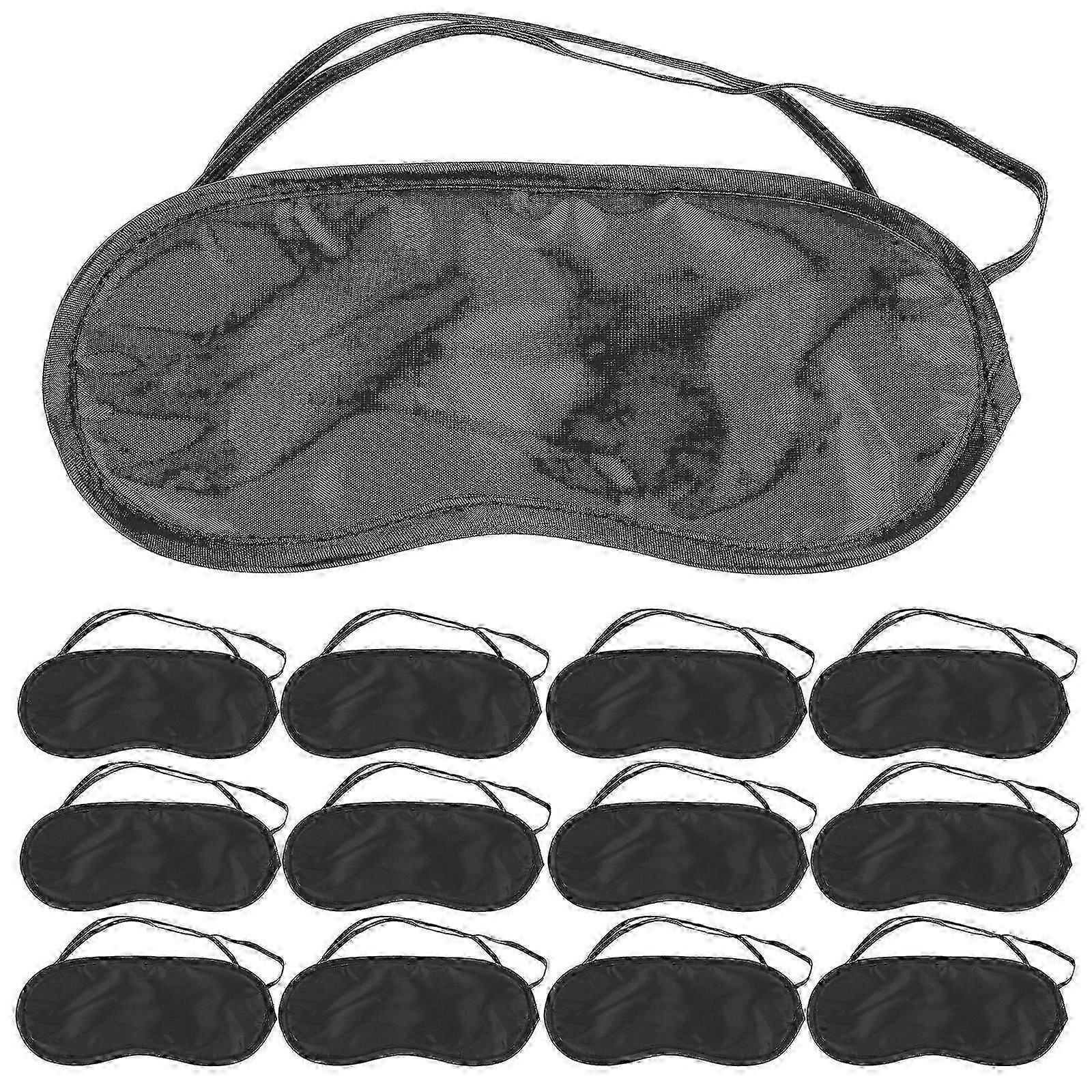 16Pcs Eye Masks Softer Sleep Masks Sleep Shade Blindfold Eye Covering Eye Shade for Sleeping hwy SH