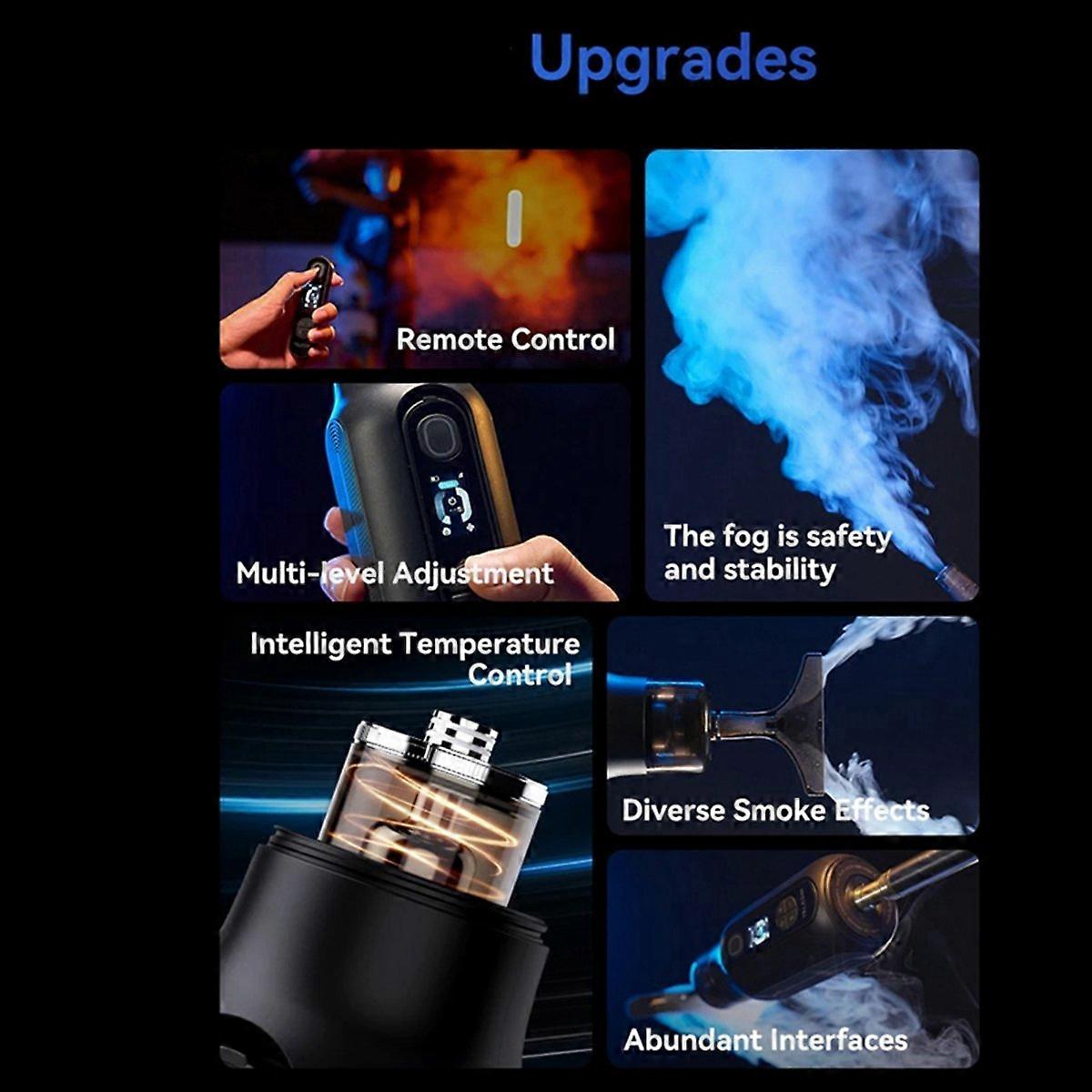  C40 Portable Handheld Fog Machine Dry Ice Smoke Effect Powerful Photography Smoke Machine for Video