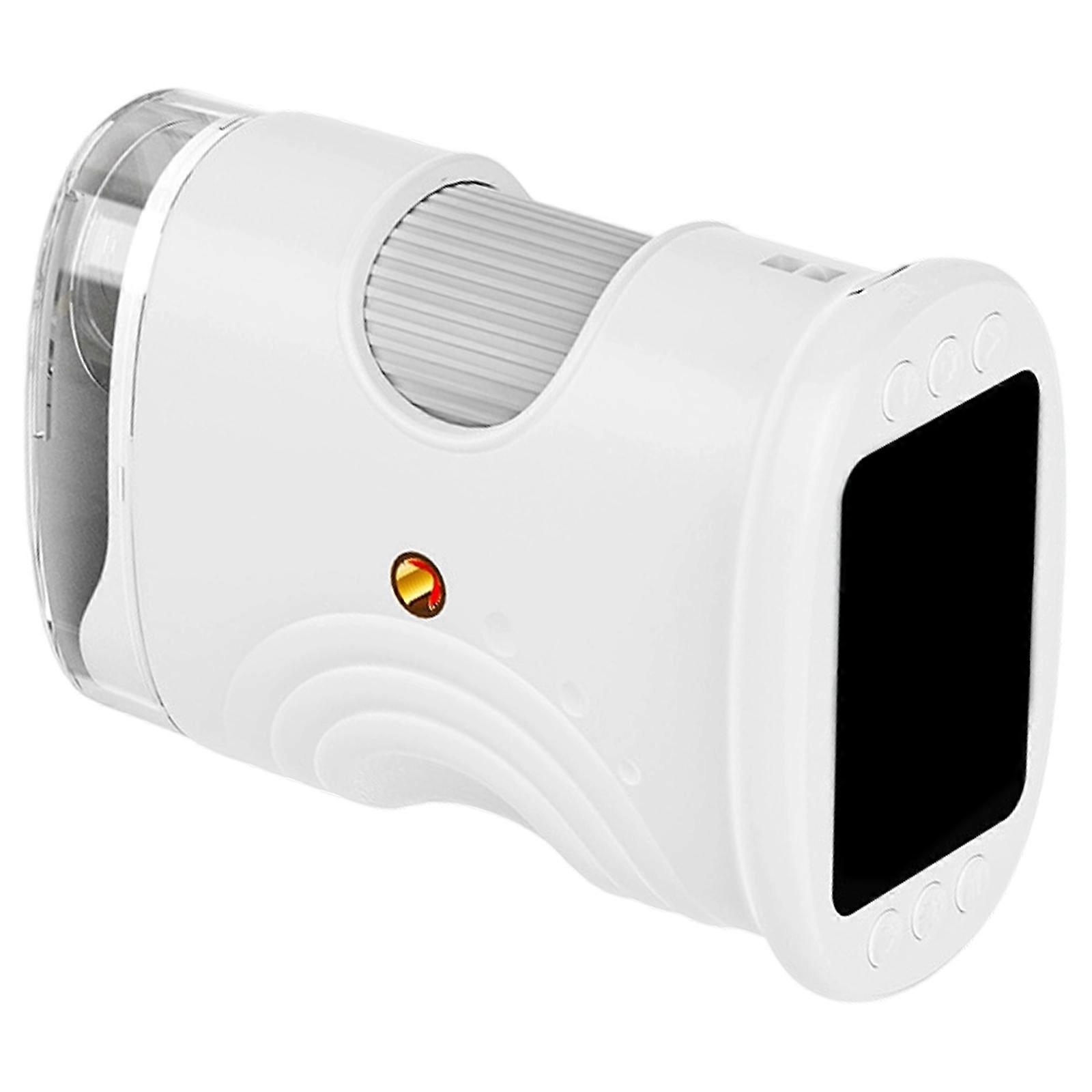 Handheld Educational Microscopes Light weight Digital Explorers Microscopes For Childrens Nature Exploration Toy  White
