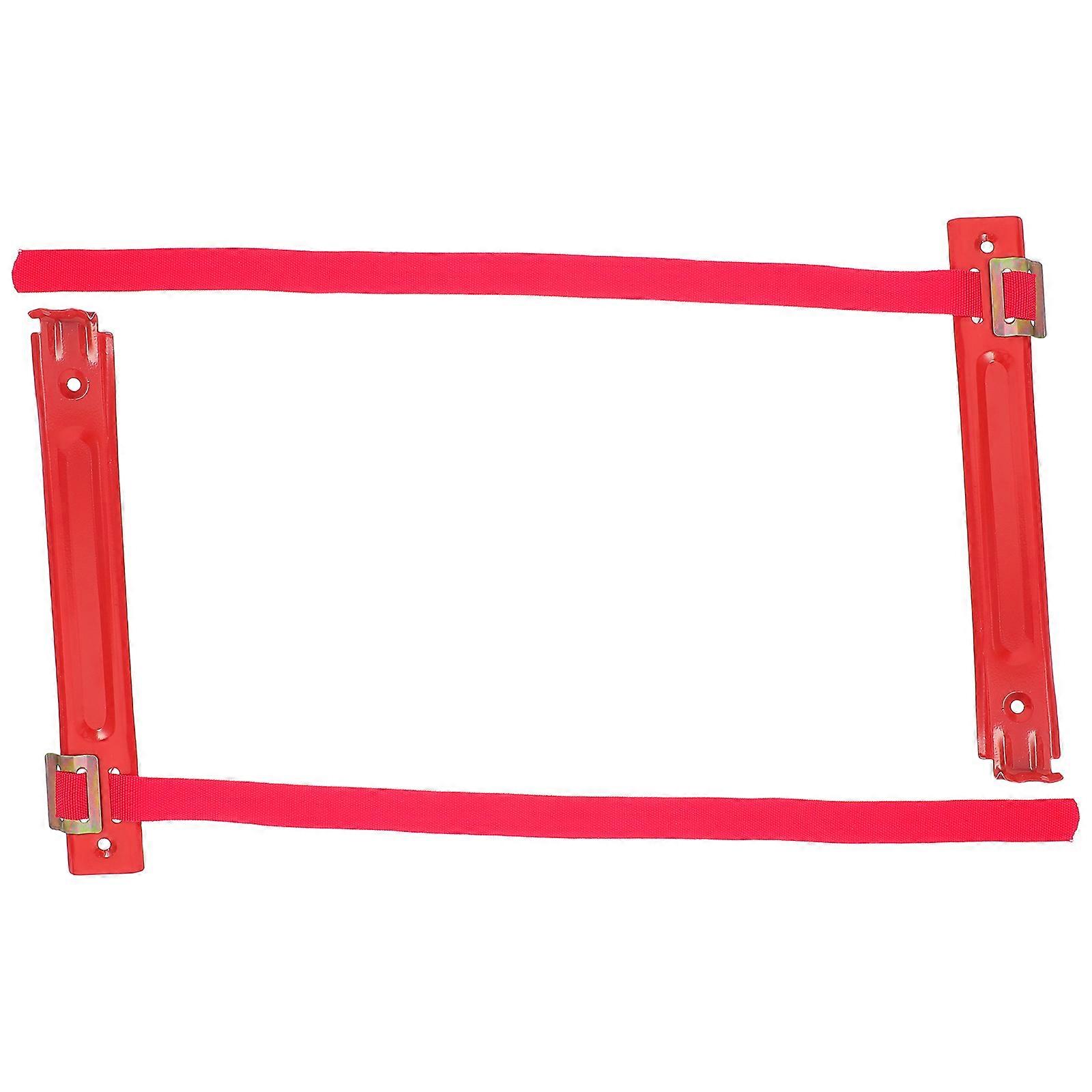 Universal Fire Extinguisher Hook Metal Bracket Wall Mount for 2Pcs