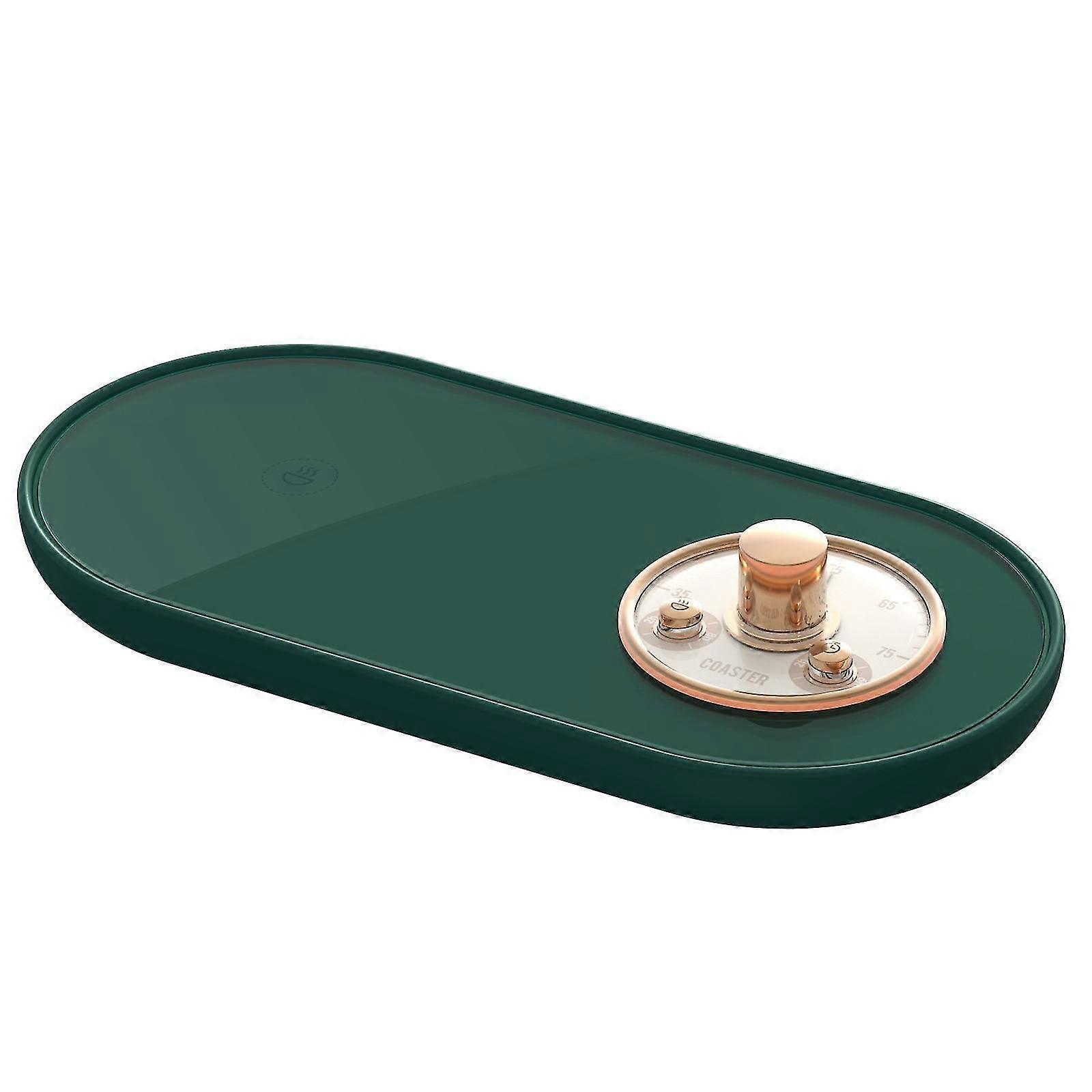 Creative Smart Insulation Coa-ster Coffee Cup Mat Heating Cup Pad Office