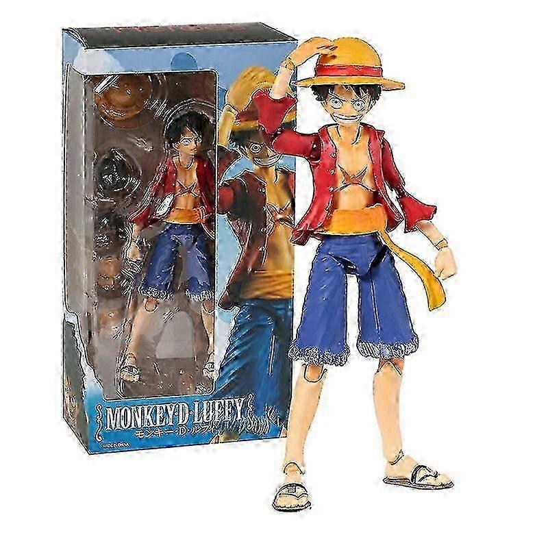 MH Variable Action Heroes One Piece Portgas D Ace Monkey D Luffy Roronoa Zoro Action Figure Model Toy Gift Collection Figurine z