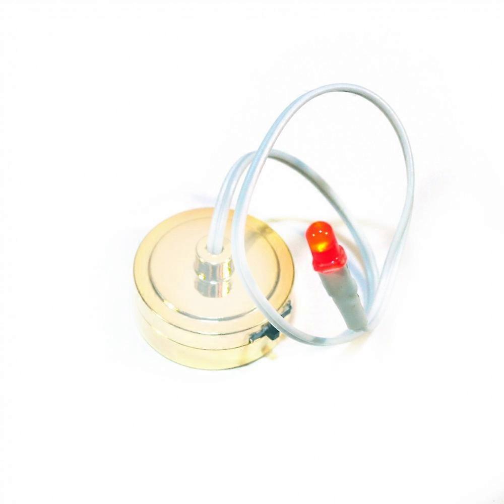 Dolls House Solid Red Flame Fire Light Miniature Led Battery Fireplace Lighting