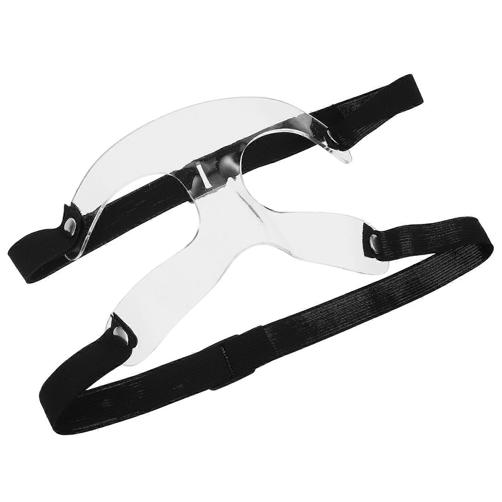 Nose Guard for Sports Clear Athletic Face Adjustable for