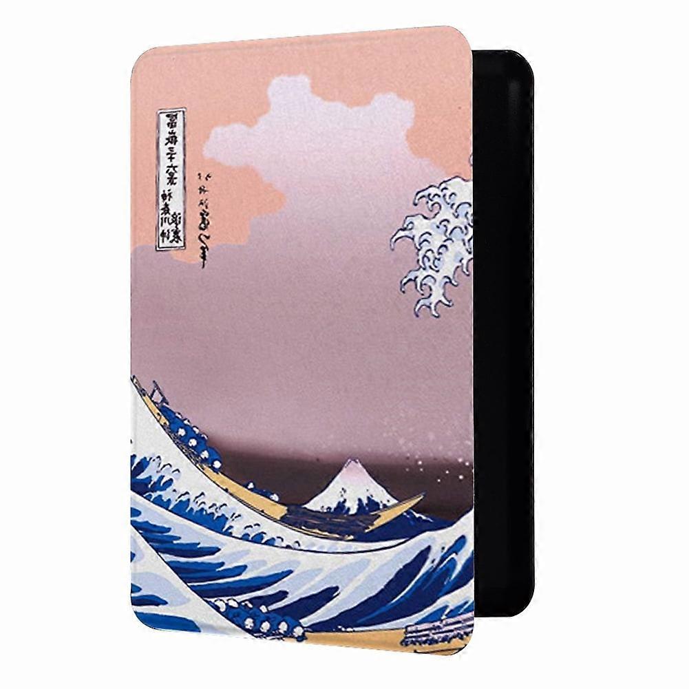 jixopn Folding Case All-new Kindle Paperwhite 5 Case 11th Generation Case Waterproof PU Leather Cover with Auto Sleep/ Function