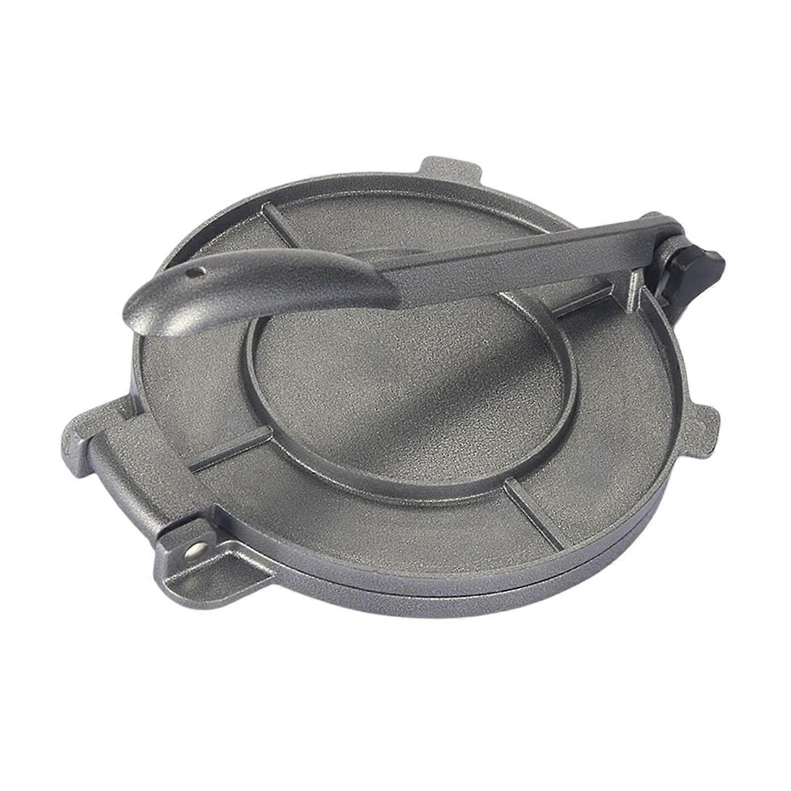 25cm Tortilla Press with Foldable Handle, Heavy Duty Cast for Homemade Taco and Burrito Making