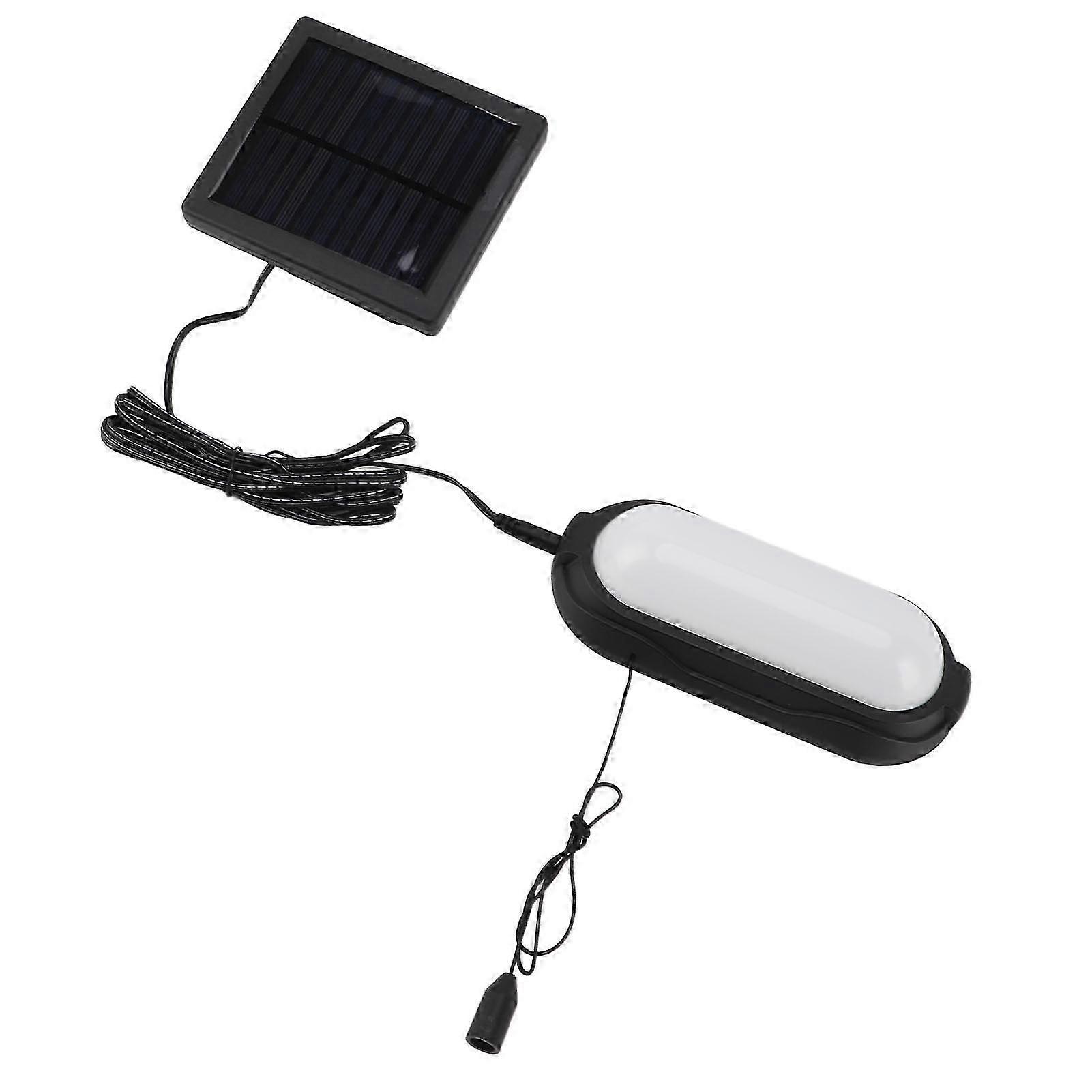 אור תליון סולארי רב-תכליתי חיסכון באנרגיה חיצוני מופעל על ידי השמש led אור לסככת פטיו מוסך אסם לול תרנגולות f26