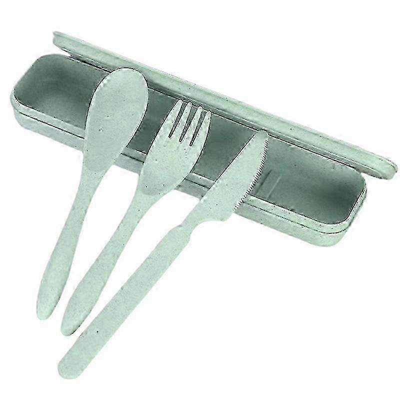 Compact Utensil Set for Outdoor – 3Pcs Spoon Fork Knife
