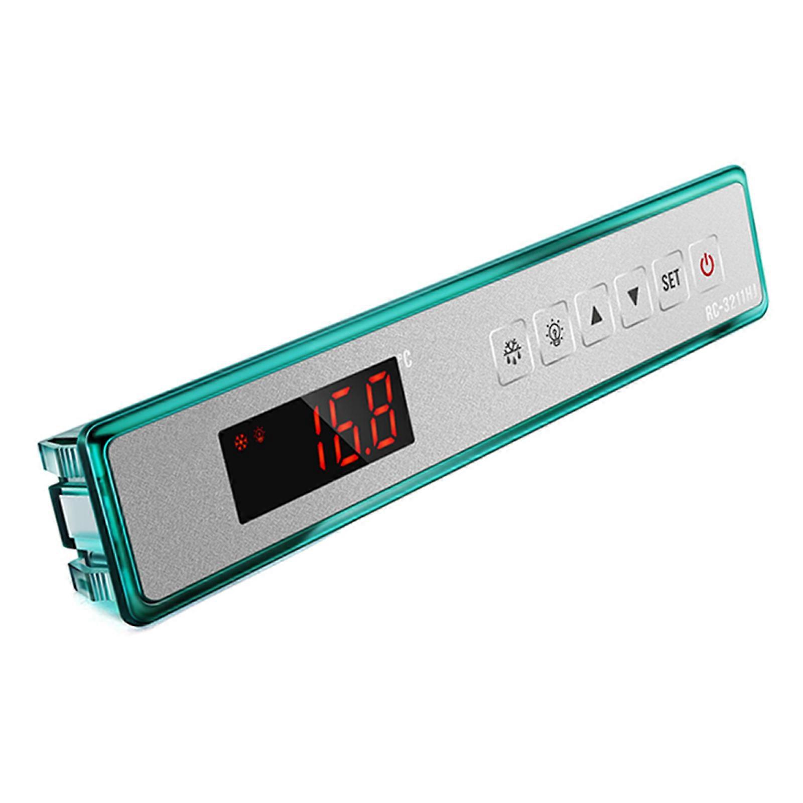 Electronic Temperature Controller Digital Display Freezer Thermostat Temperature Controller for Food Storage Multicolor