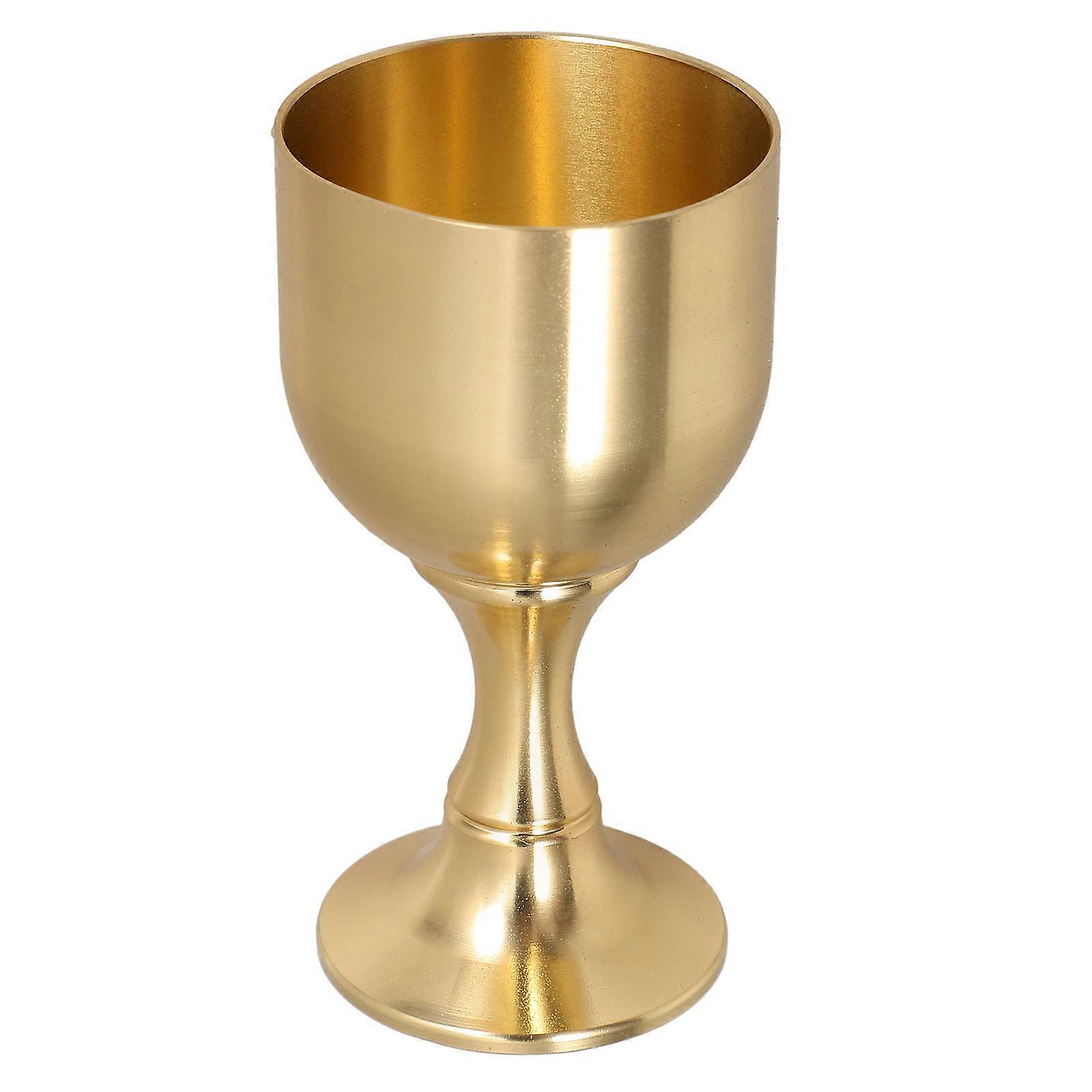 Raindrops Chinese Style Copper Wine Goblet Multipurpose Wine Cup for Wedding