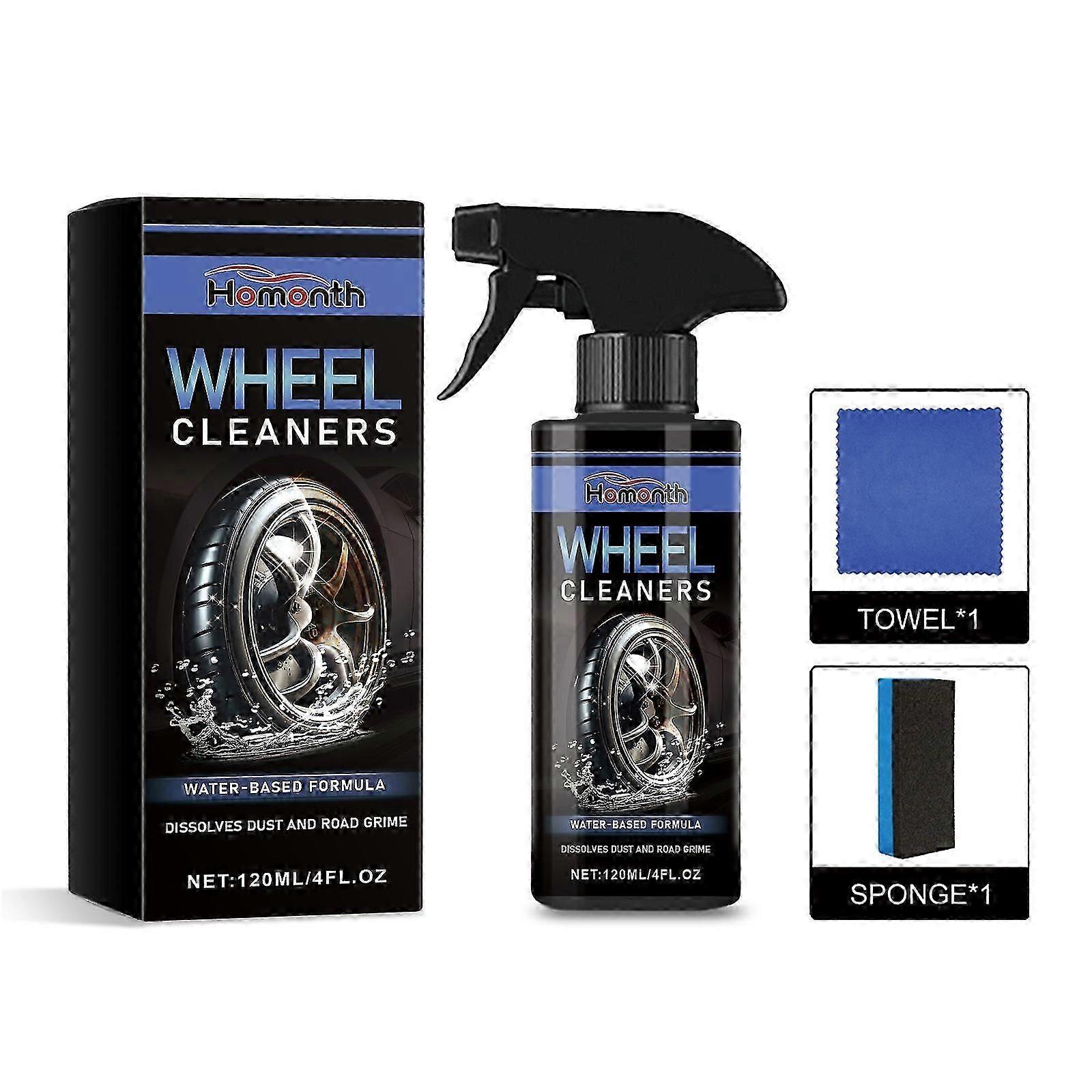 Wheel Cleaners - Tire Hub Cleaning & Polishing Solution for Rust Removal & Maintenance