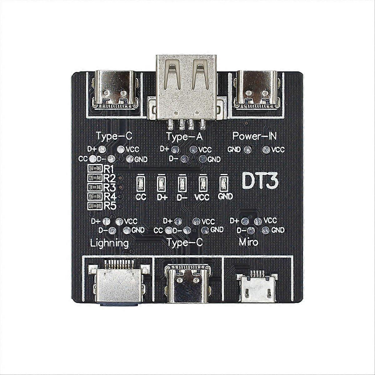 USB Data Cable On-Off Detection Board DT3 USB Cable Tester Detection