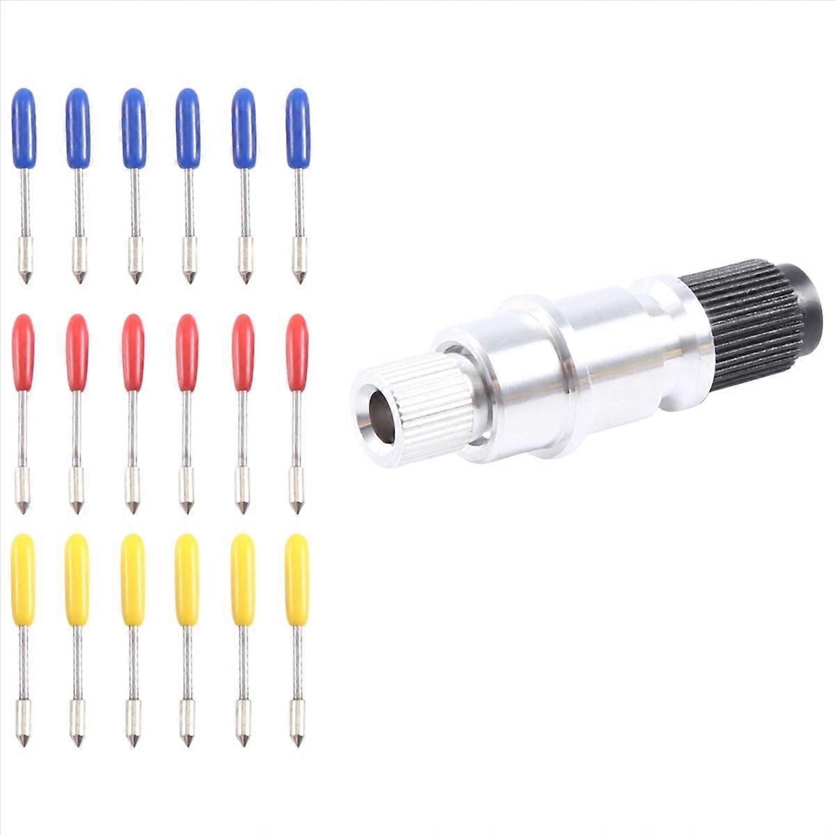 Blade Holder Base With 18Pcs Cutting Blades (30/45/60 Degree)