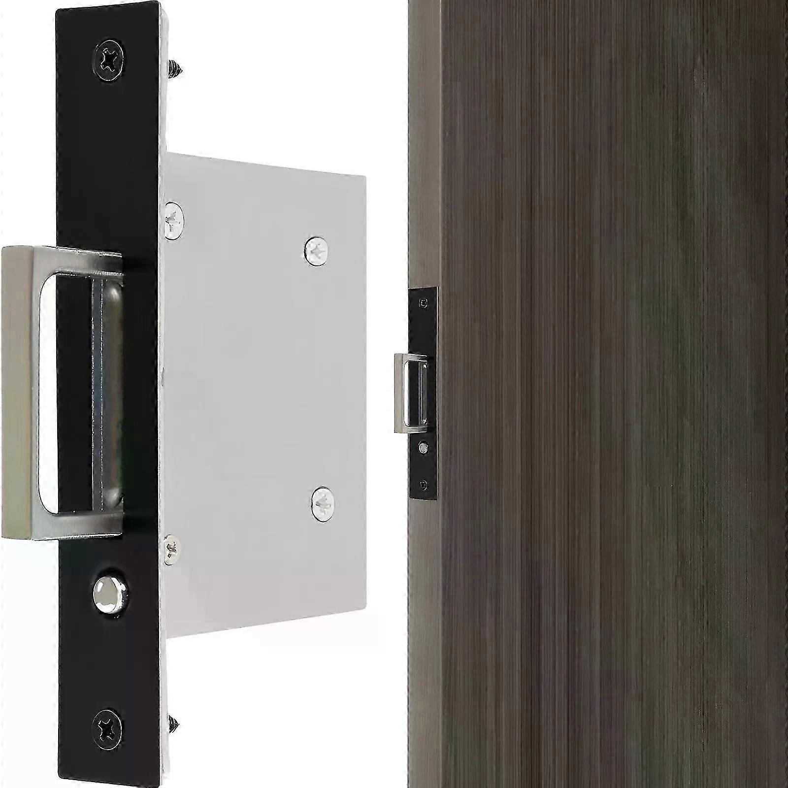 Pocket Door Edge Pull Push Automatic Bounce Switch Hidden Sliding Door Pull Handles Hardware Pockets Hidden On The Side Pop-up