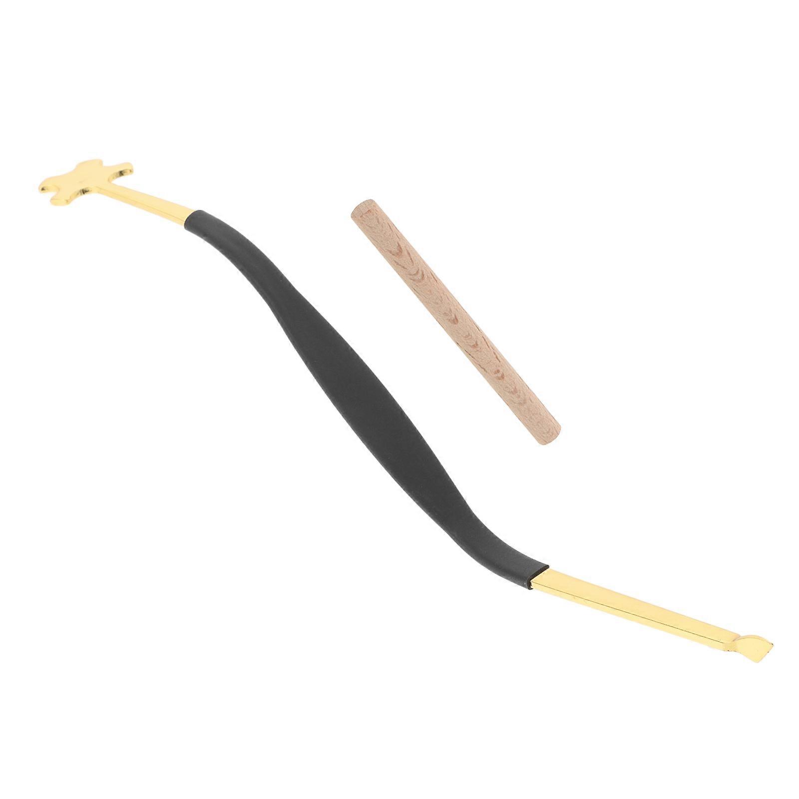 Violin Sound Post Tool Set Golden for Sound Post Installation 2Pcs