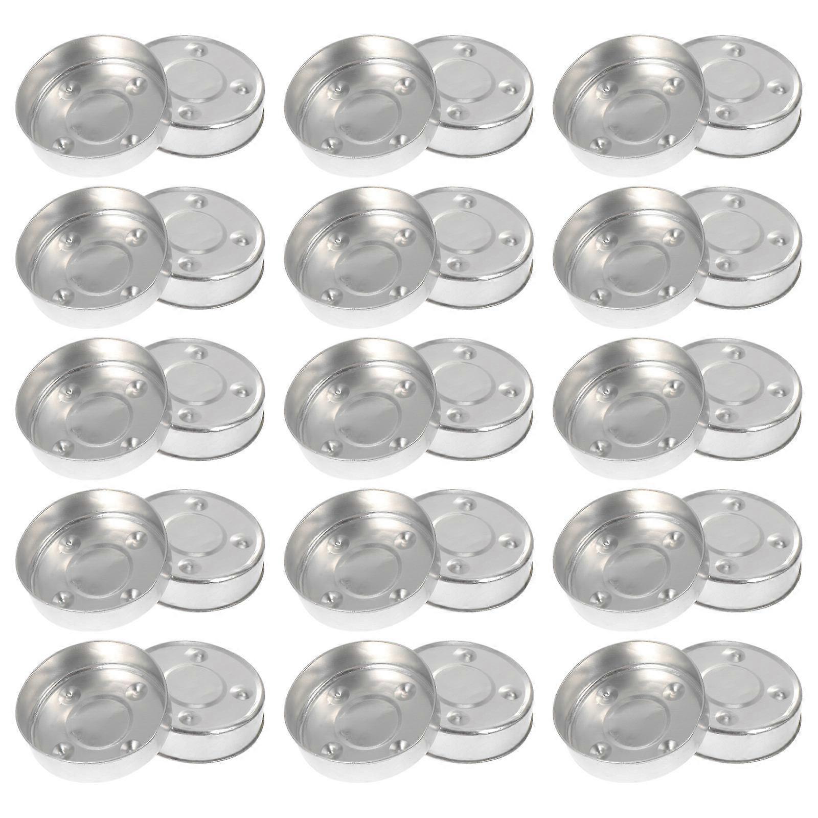 Tea Light Cup Candle Holder for Storage 250Pcs Aluminum Case