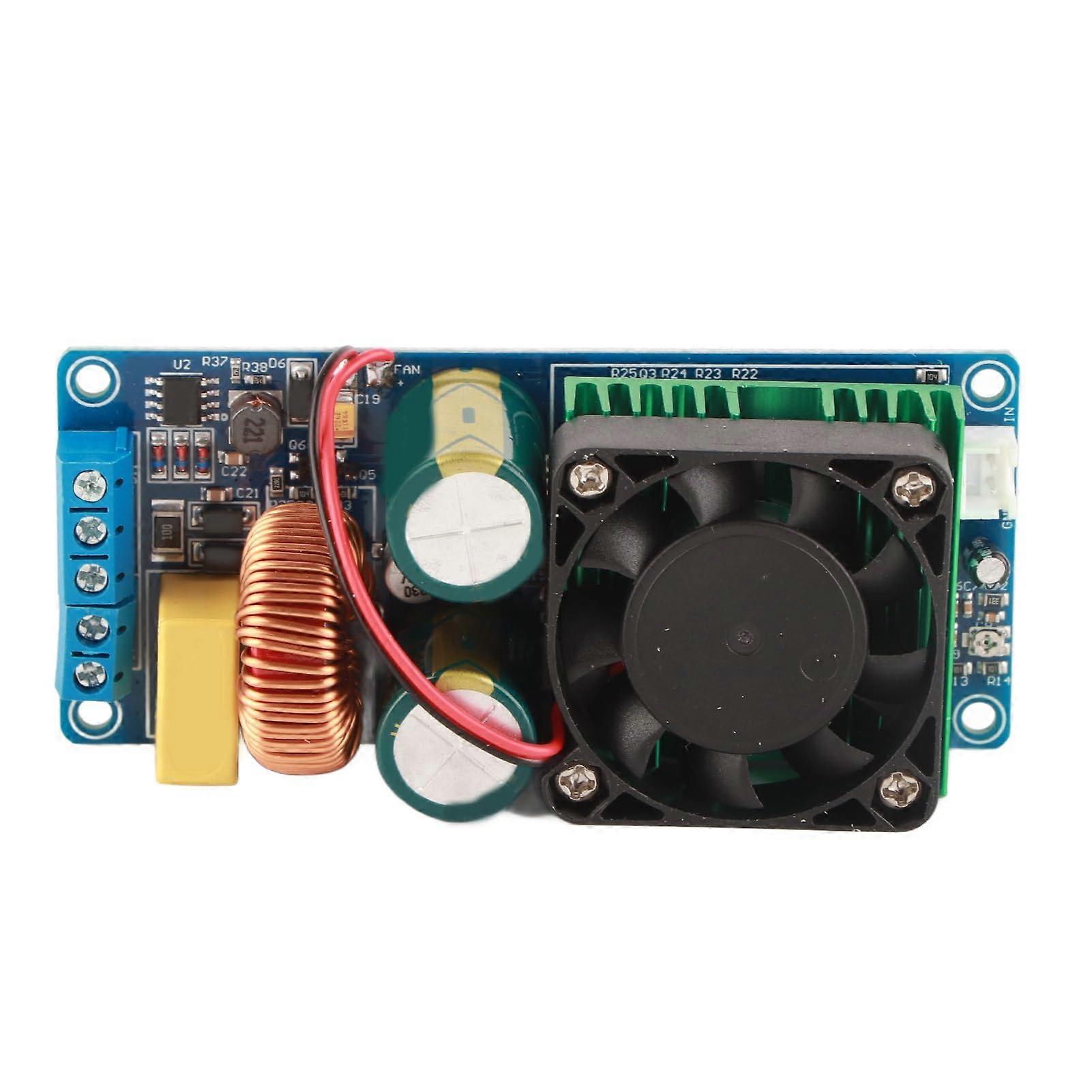 IRS2092S 500W Digital Power Amplifier Board, Mono Channel, D HIFI Power Amp Board, 1.5V RMS Sensitivity