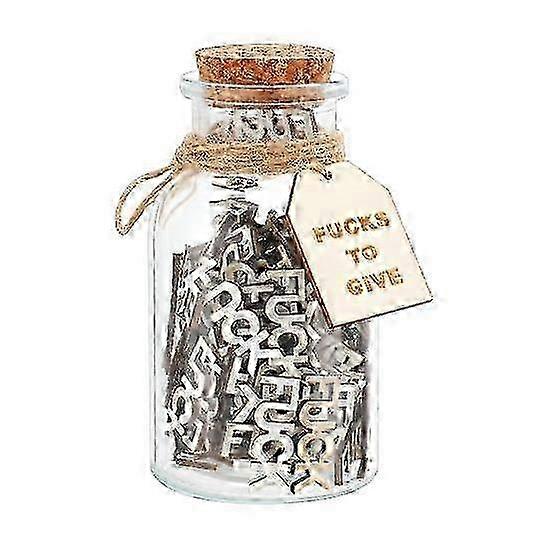 Friendship Keepsake Jar with Wooden Vent and Letters