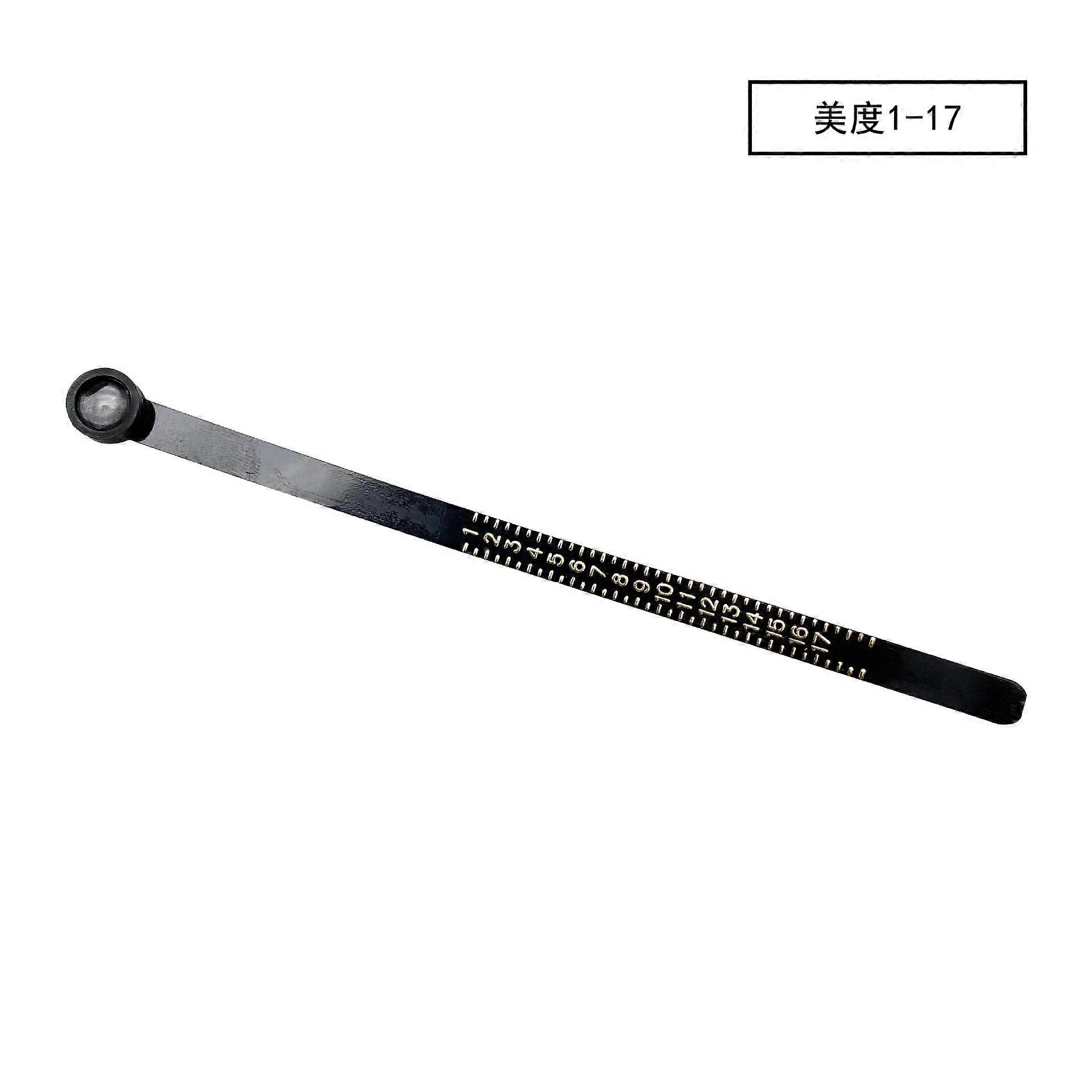 1pc Ring Measurement With Magnifying Glass, Ring Measuring Tape, Us Size Circle Ring Size Filter Ring Ruler