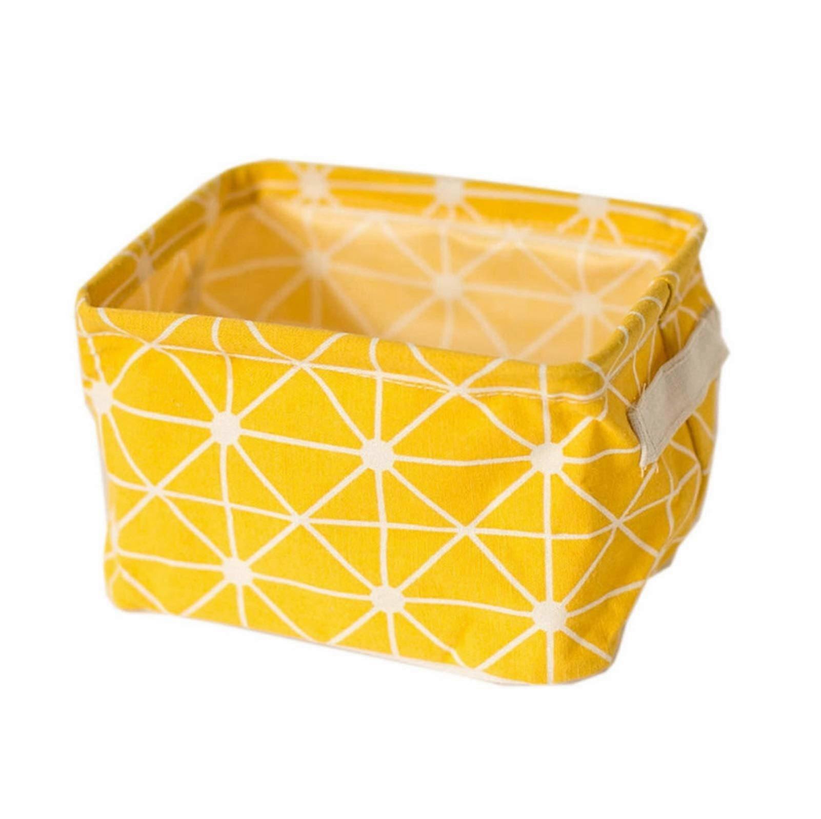 Foldable Laundry Basket with Handles, Large Capacity Fabric Storage Bin for Bedroom and Bathroom