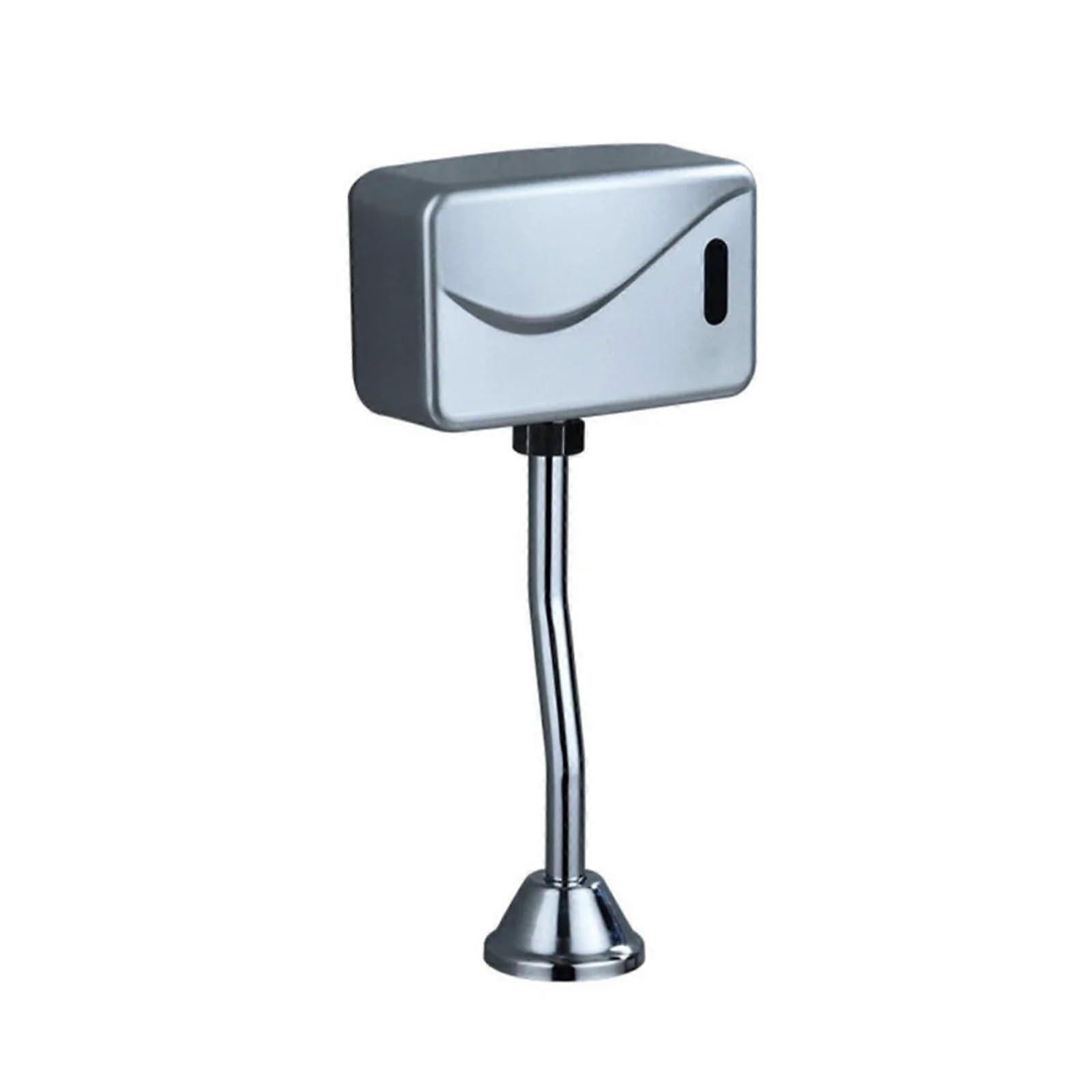 Automatic Urinal Flush Valve with Infrared Sensor, Wall Mounted, Water Saving Chrome for Public Restrooms