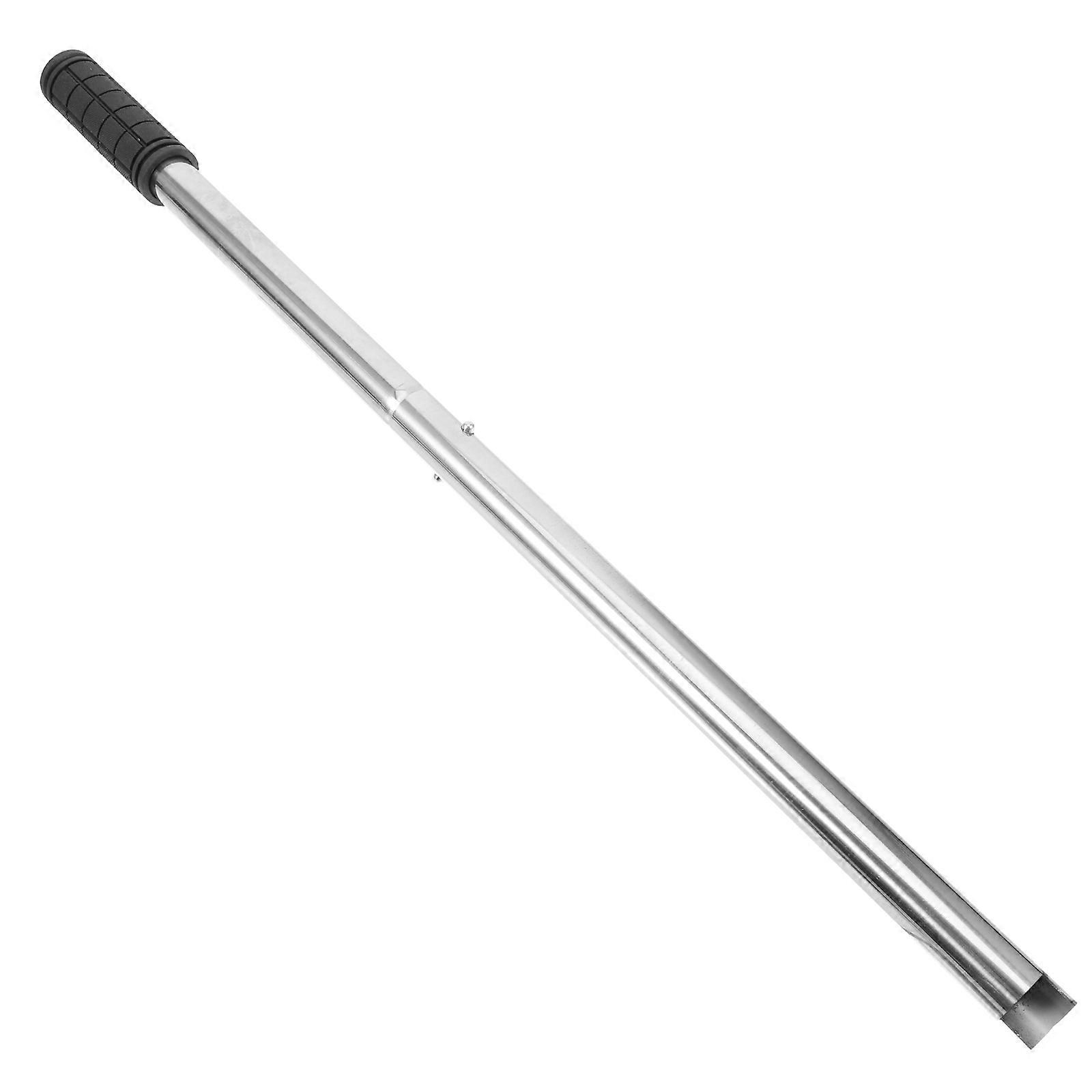 Pool Cover Tool Swimming Pool Cover Rod for Installation 2Pcs Silver