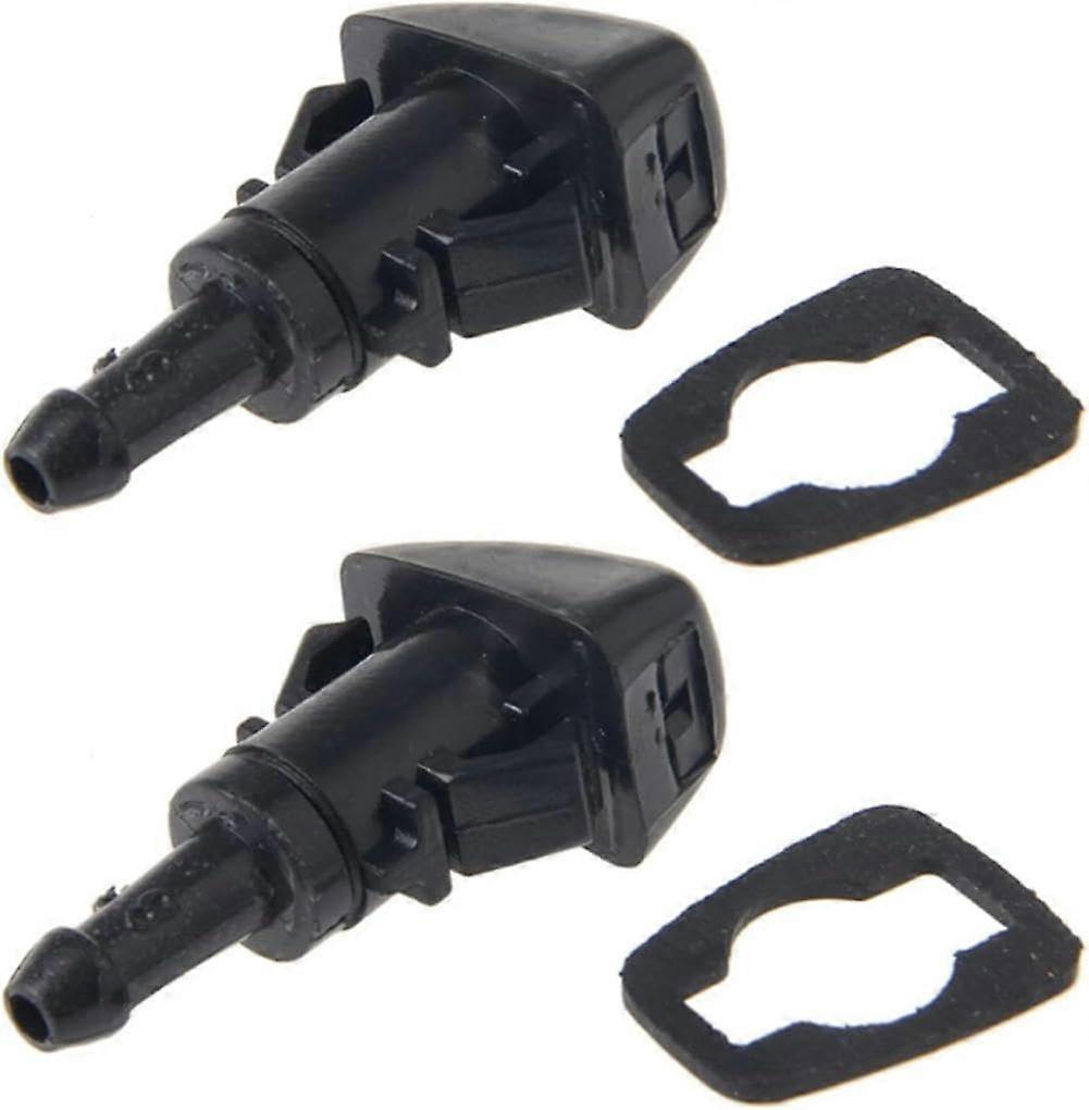 2pcs Windshield Washer Nozzles for Dodge Durango 20042009, Dual Aperture Wide Spray Coverage