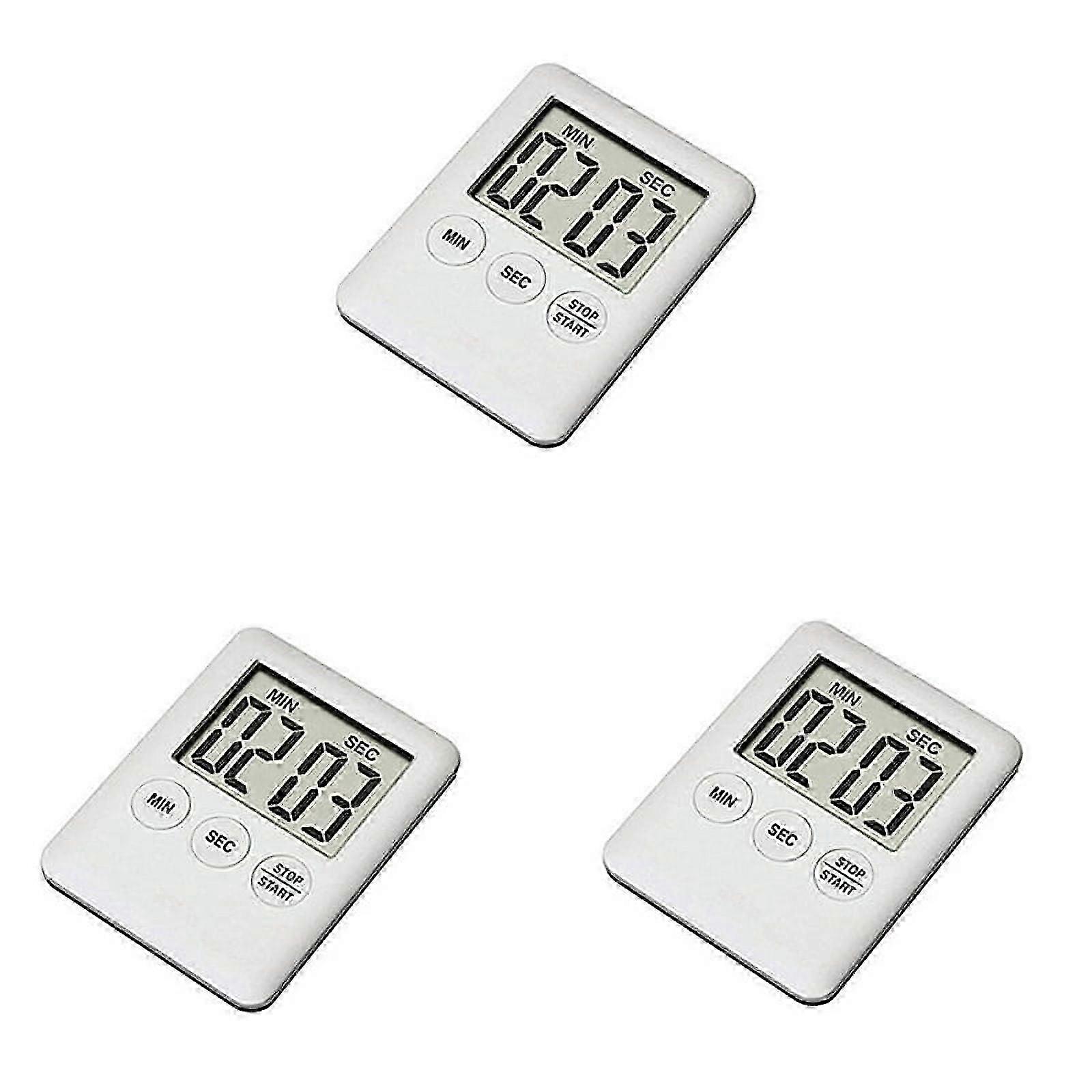 2025 3X LED Digital Kitchen Electronic Countdown Medication Reminder Kitchen Portable