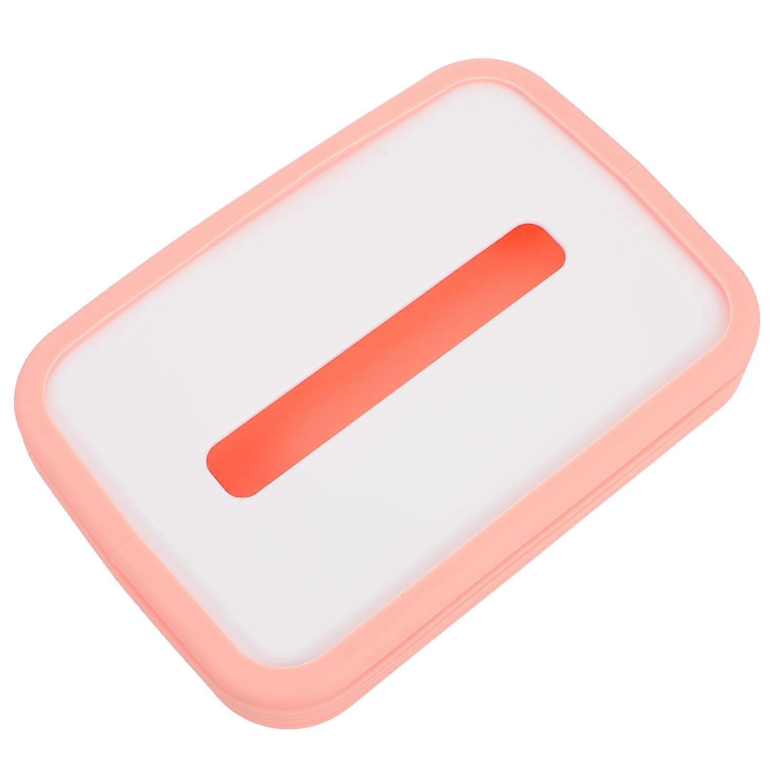 Foldable Tissue Box Holder Silicone for Storage 2Pcs Retractable