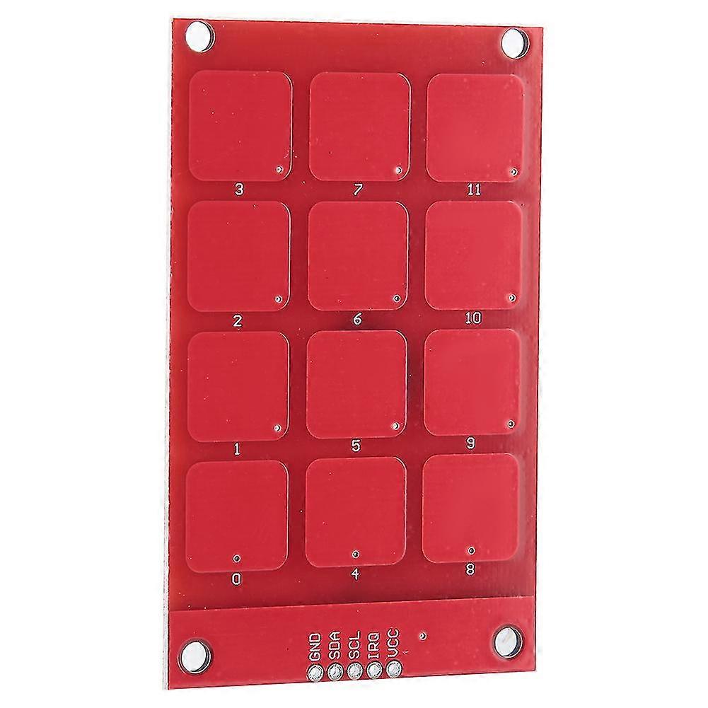 MPR121 Touch Keyboard Capacitive Touch Keypad 12 Buttons High Sensitive Keypad 25-26