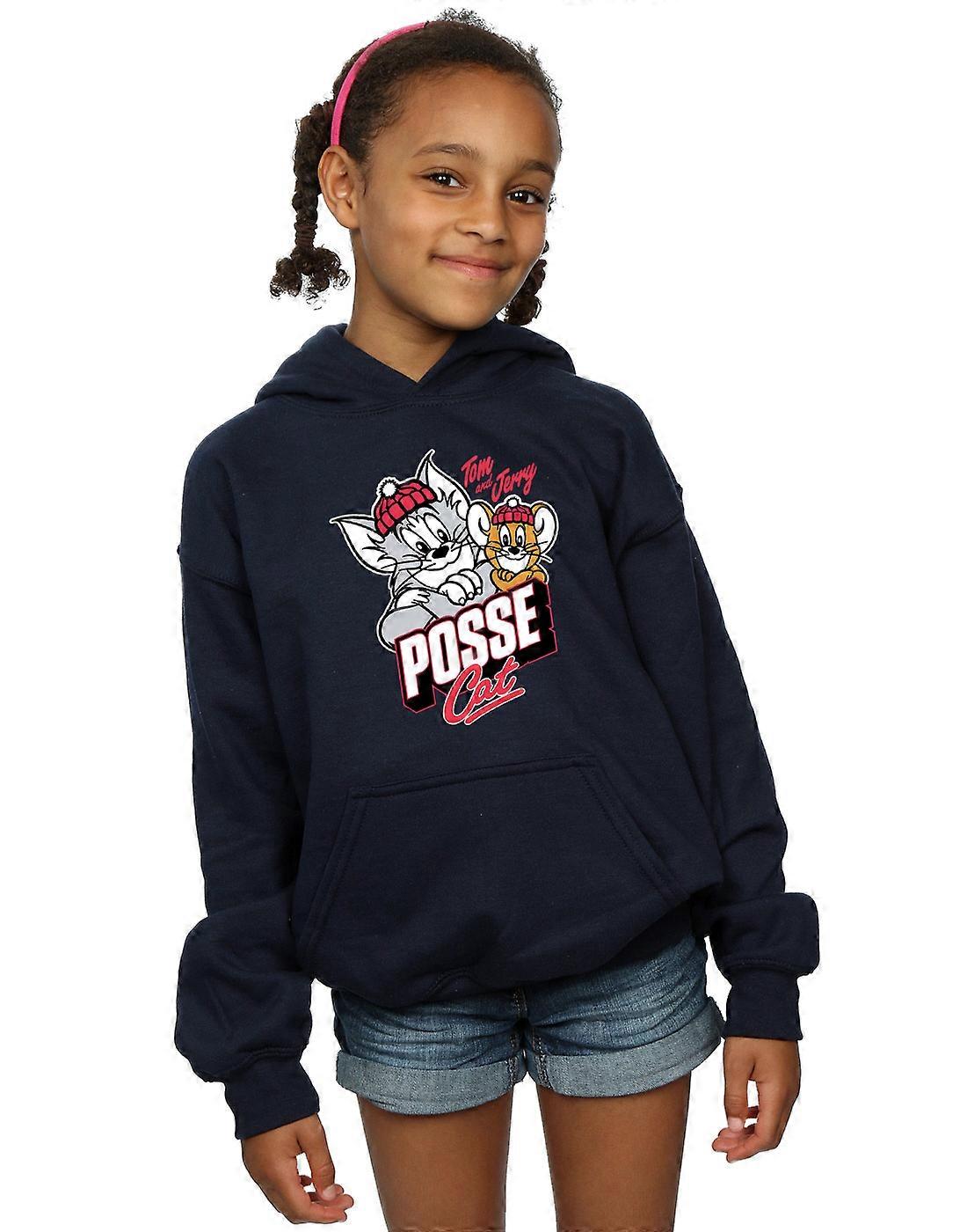 Tom og Jerry jenter Posse katten Hettegenser