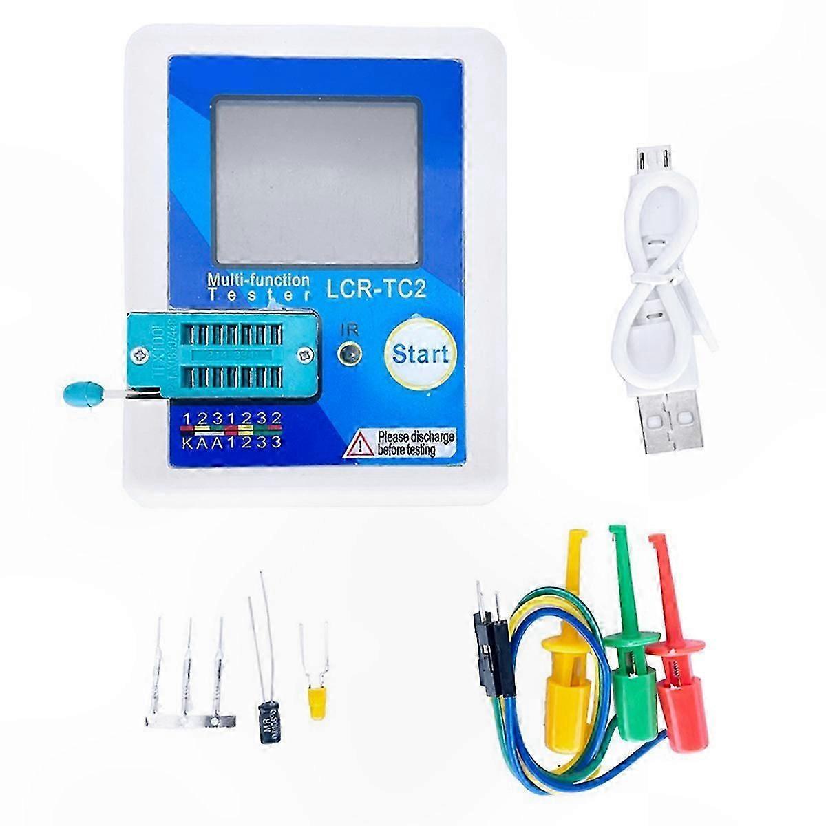 Diode Triode Capacitance Tester LCR Meter Multifunction Resistor Analyzer
