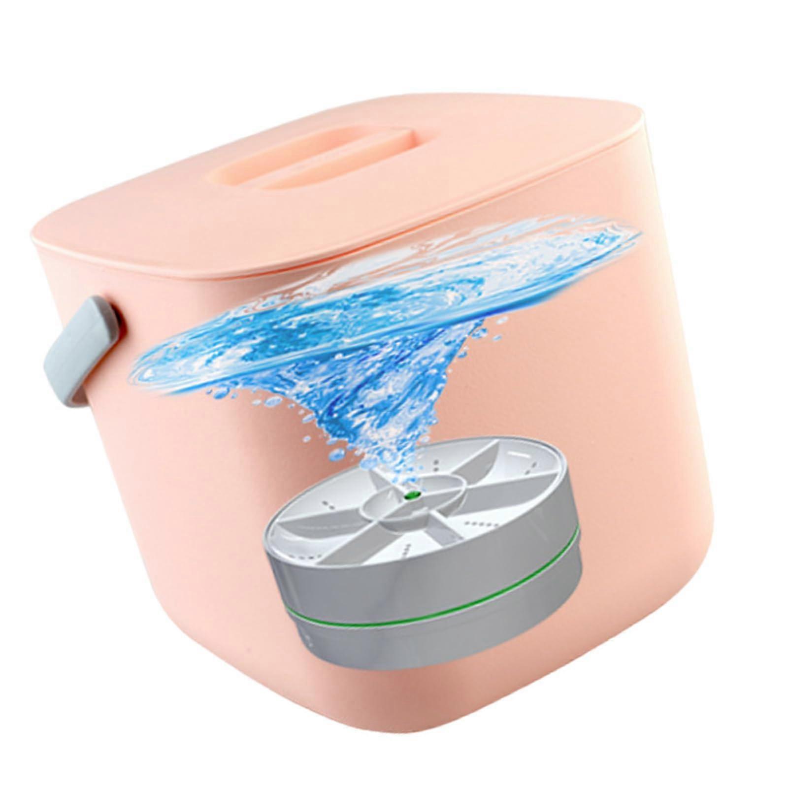 Cordless Portable Dishwasher with USB Rechargeable Vegetable Cleaner for Compact Kitchen Use