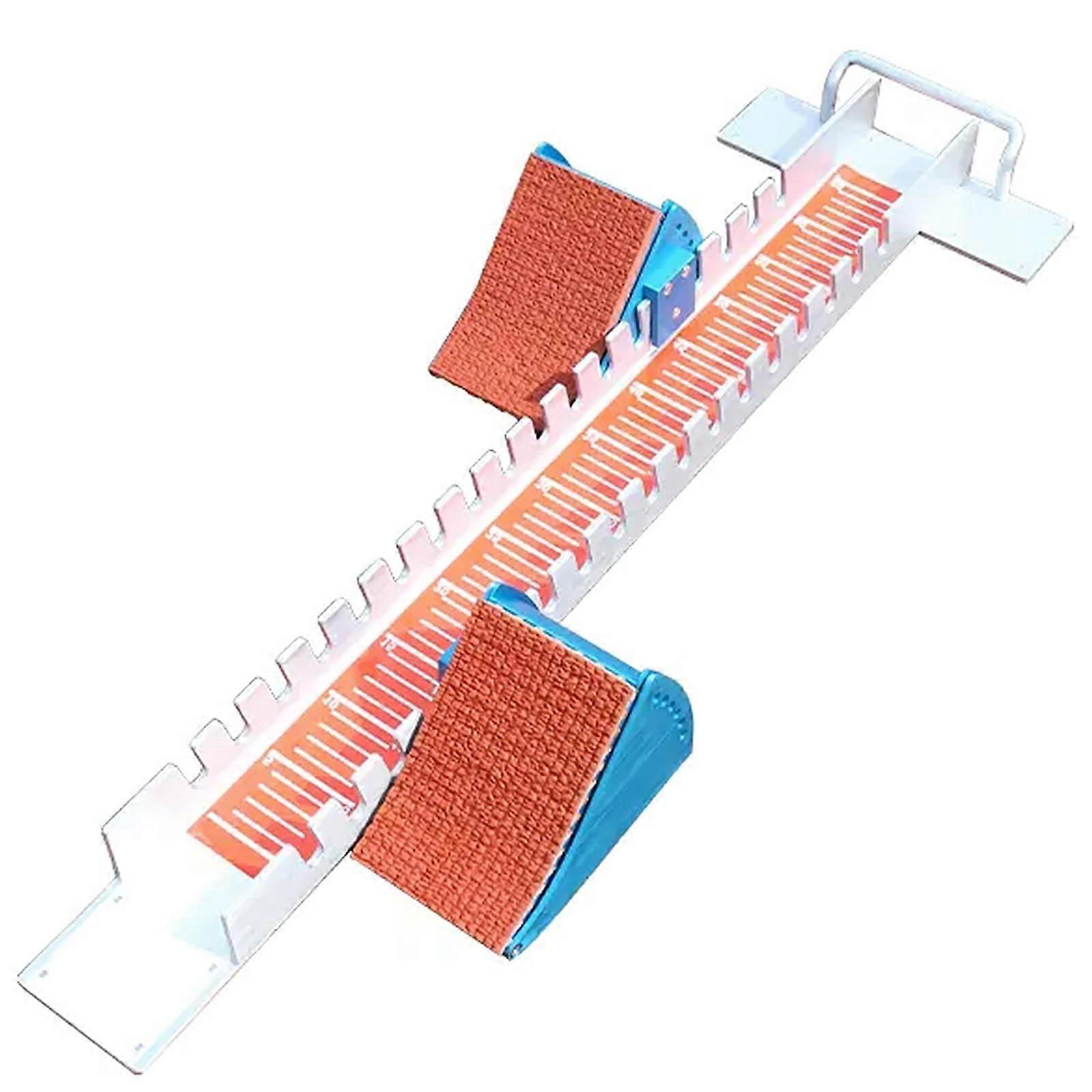 Adjustable Aluminum Track and Field Starting Blocks with AntiSlip Pedals for Sprinting