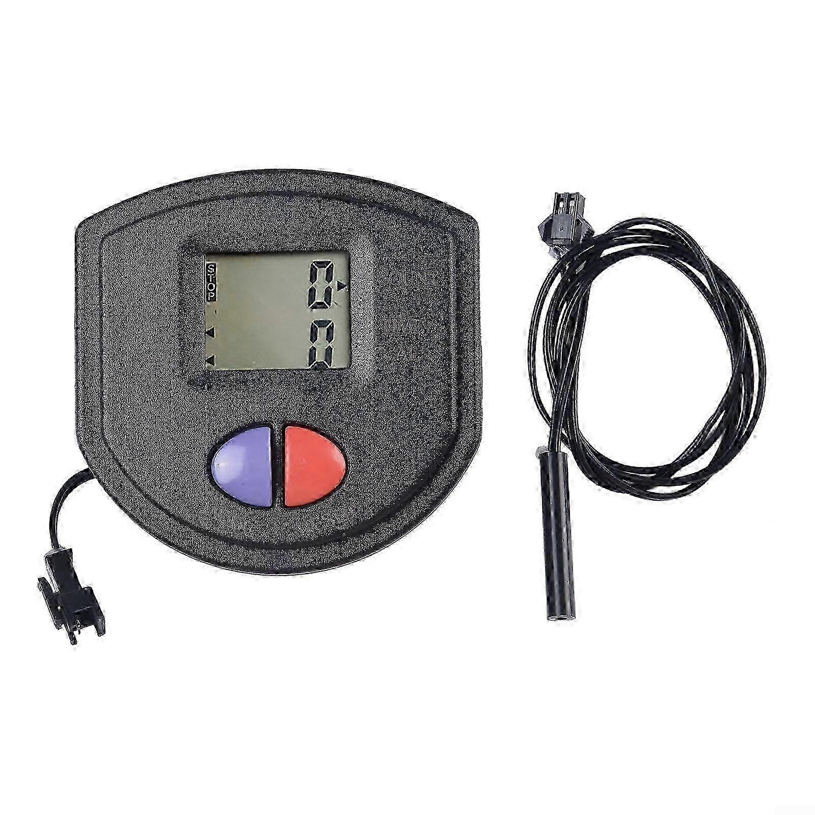 Fitness Step Counter, LCD Display, Abdominal Wheel Function, Home Gym Workout Tracker