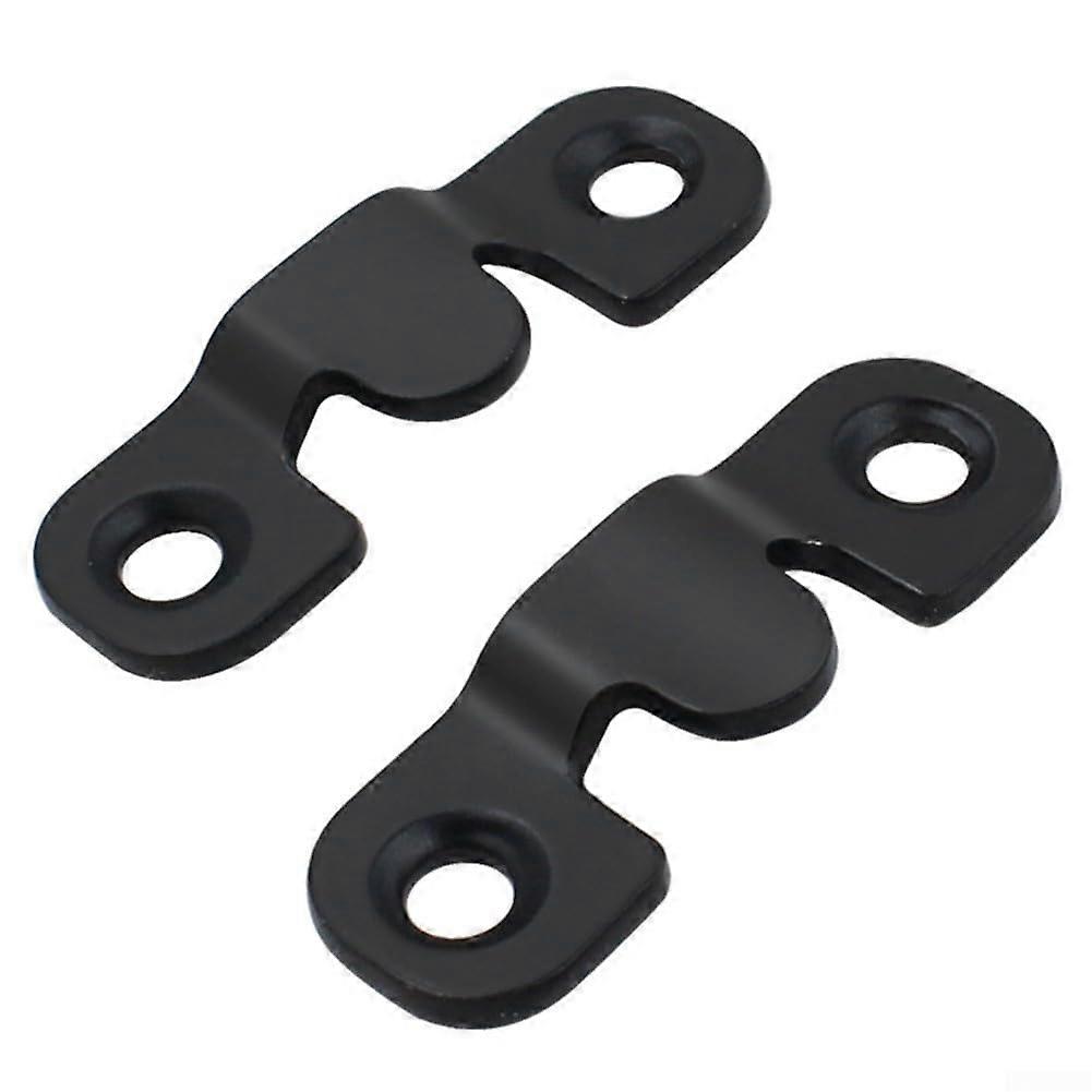 Picture Hanging Hardware 2Pcs Stainless Steel Wall Mount Clips Secure Interlocking Brackets for Frames