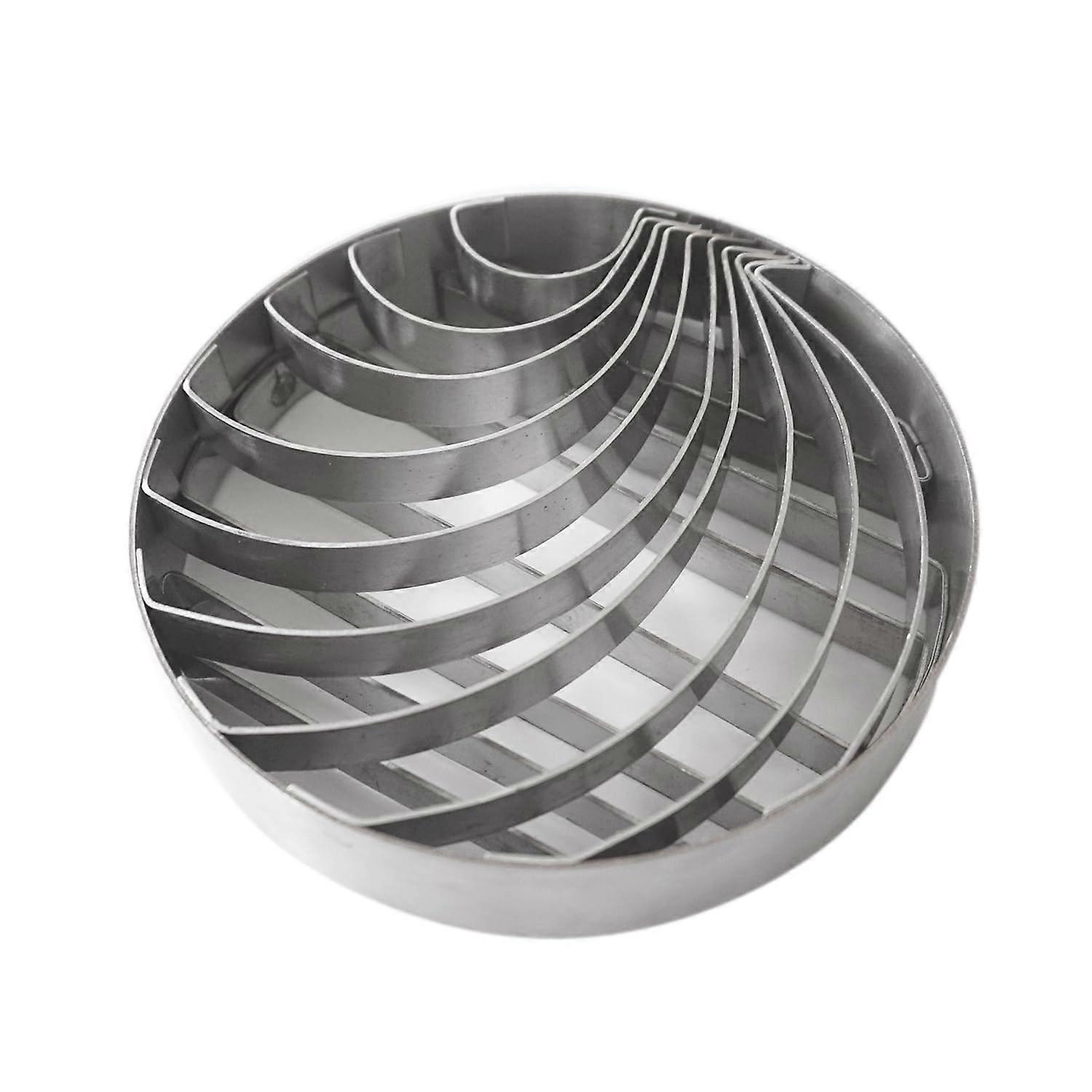 Concha Bread Cutter and Mexican Bread Stamp, 4 Inch DoubleSided Stainless Steel Tool for Precise Pattern Cutting