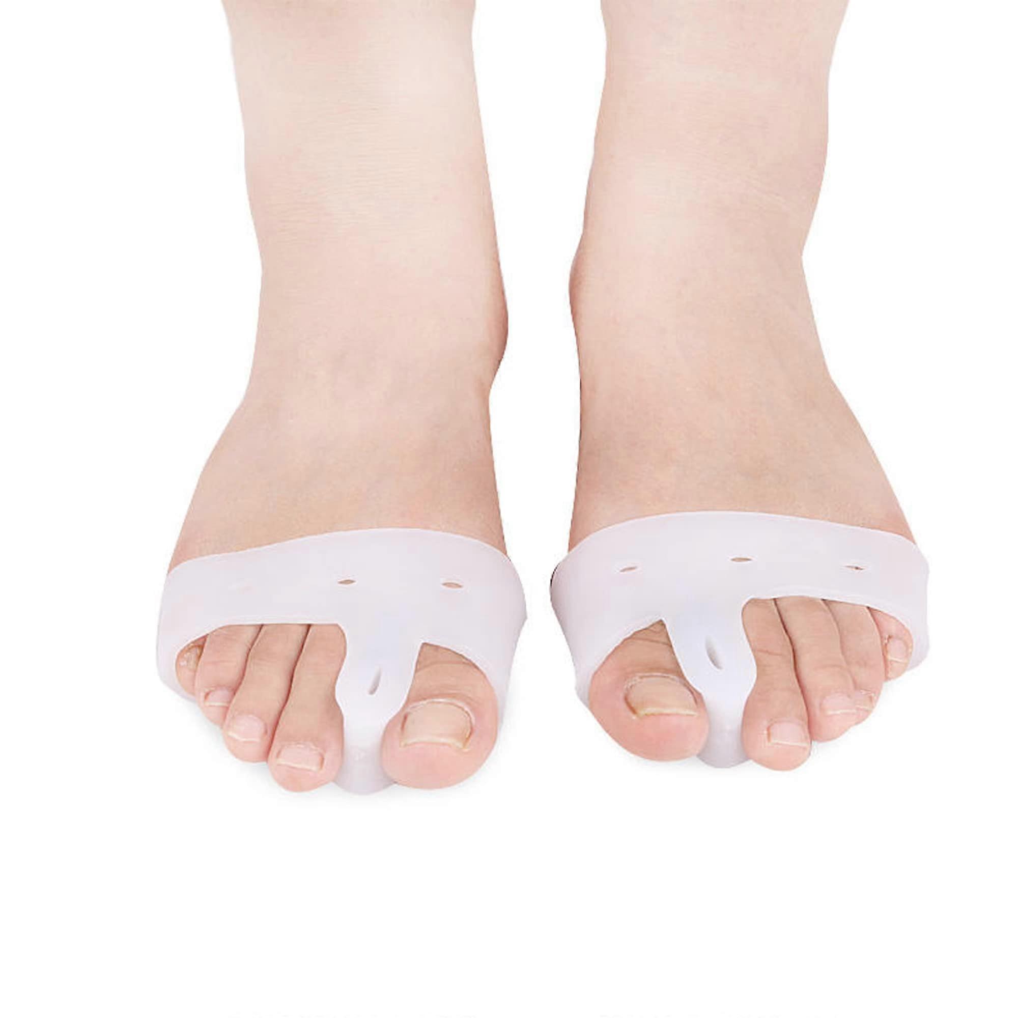 Silicone Toe Separators Bunion Corrector for Overlapping Toes Relief and Toe Alignment Support