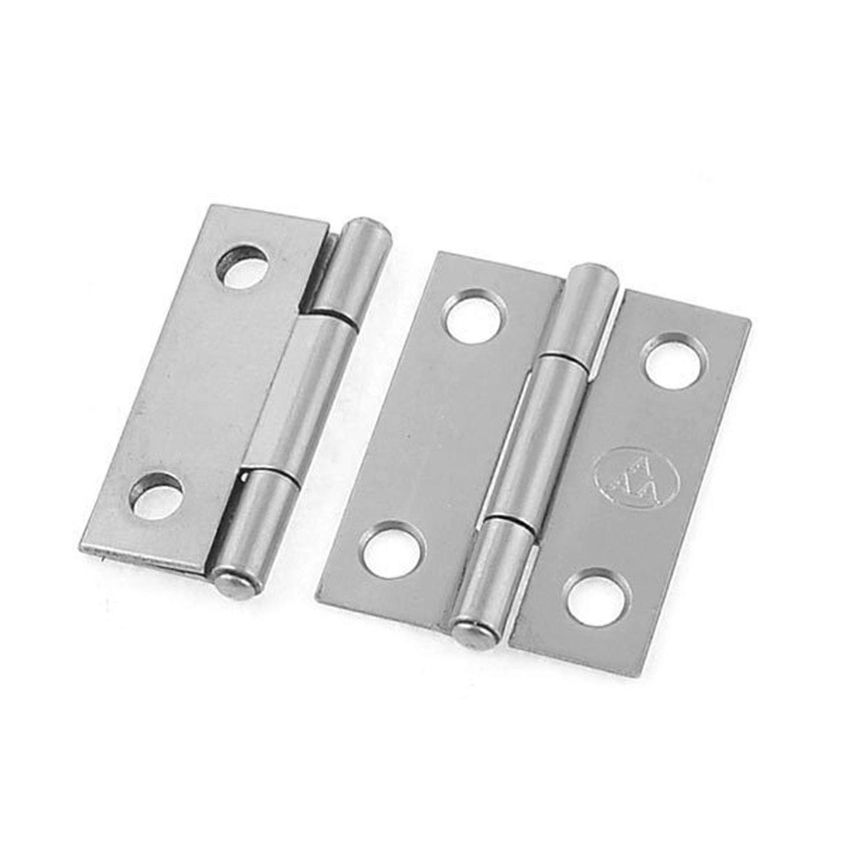 Rectangle Folding Closet Cabinet Door Hinge Hardware 1.5Inch 200 Pcs