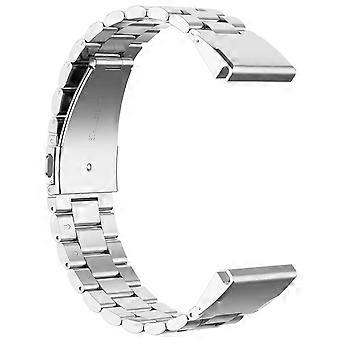 Für Garmin Fenix 7X / 7X Pro / 6X Quickfit 26mm Edelstahl Armband 3 Perlen Uhrenarmband