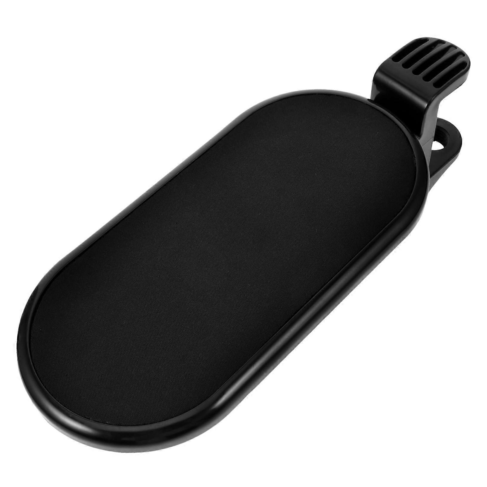 Ergonomic Mouse Pad Armrest with Adjustable Height, Foldable Rotating Clamp, SpaceSaving Black Desk and Chair Support