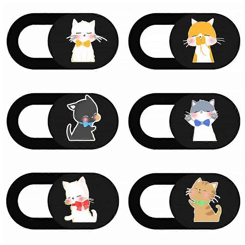 Webcam Privacy Lens Protector Slide with 6Pcs Laptop Covers for Phone