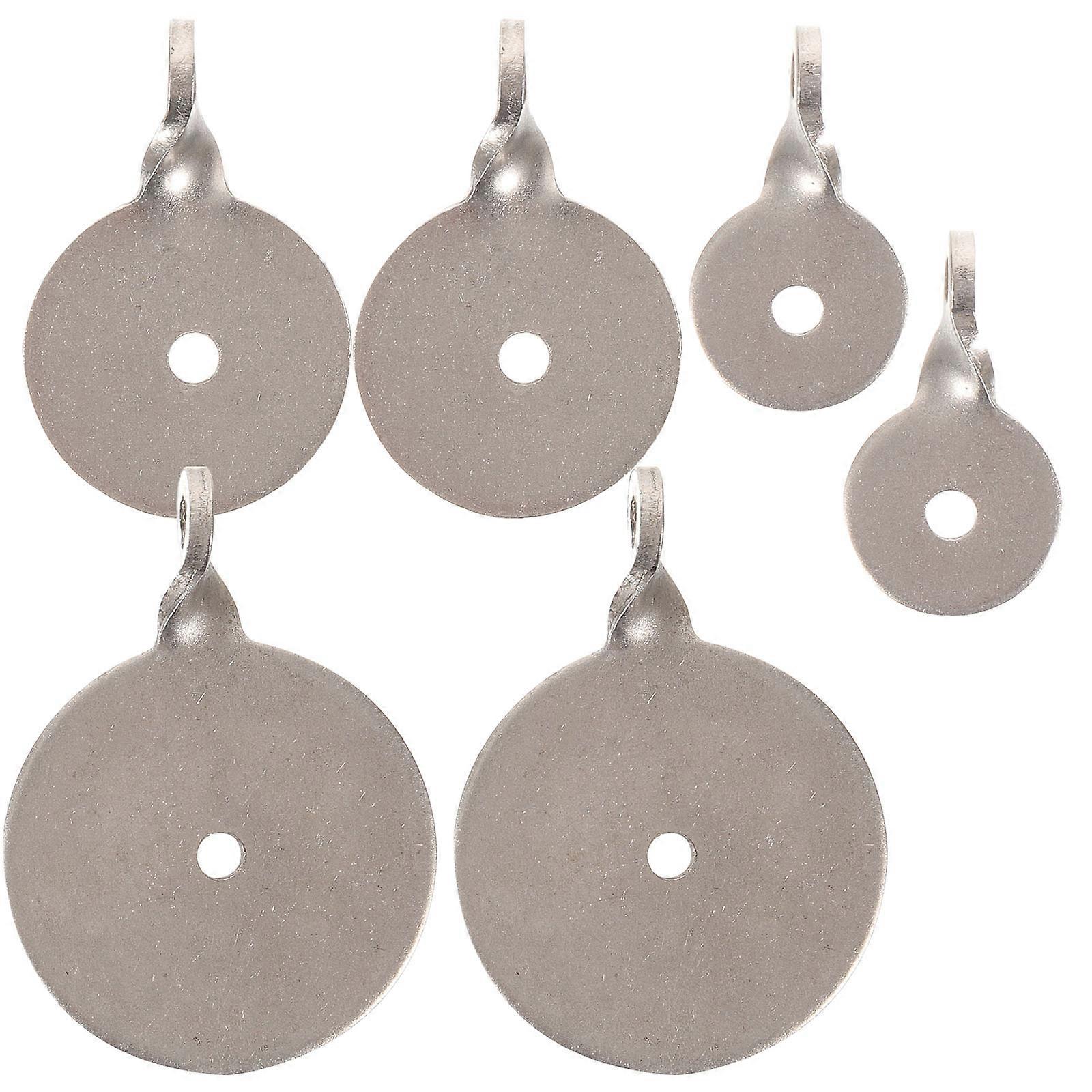 Shooting Targets Stainless Steel for Practicing 6Pcs Durable Training Plate