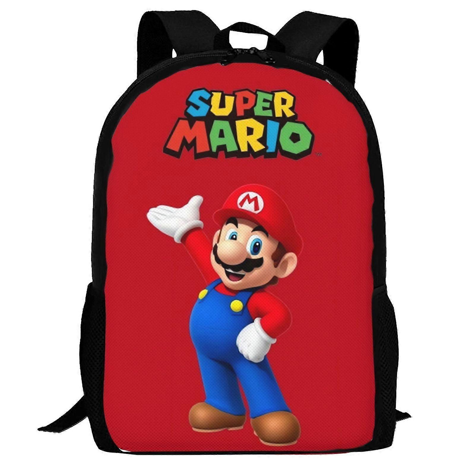 Super Mario Backpack,laptop Backpack Lightweight Casual Daypackmulti-function Travel Backpack Z826