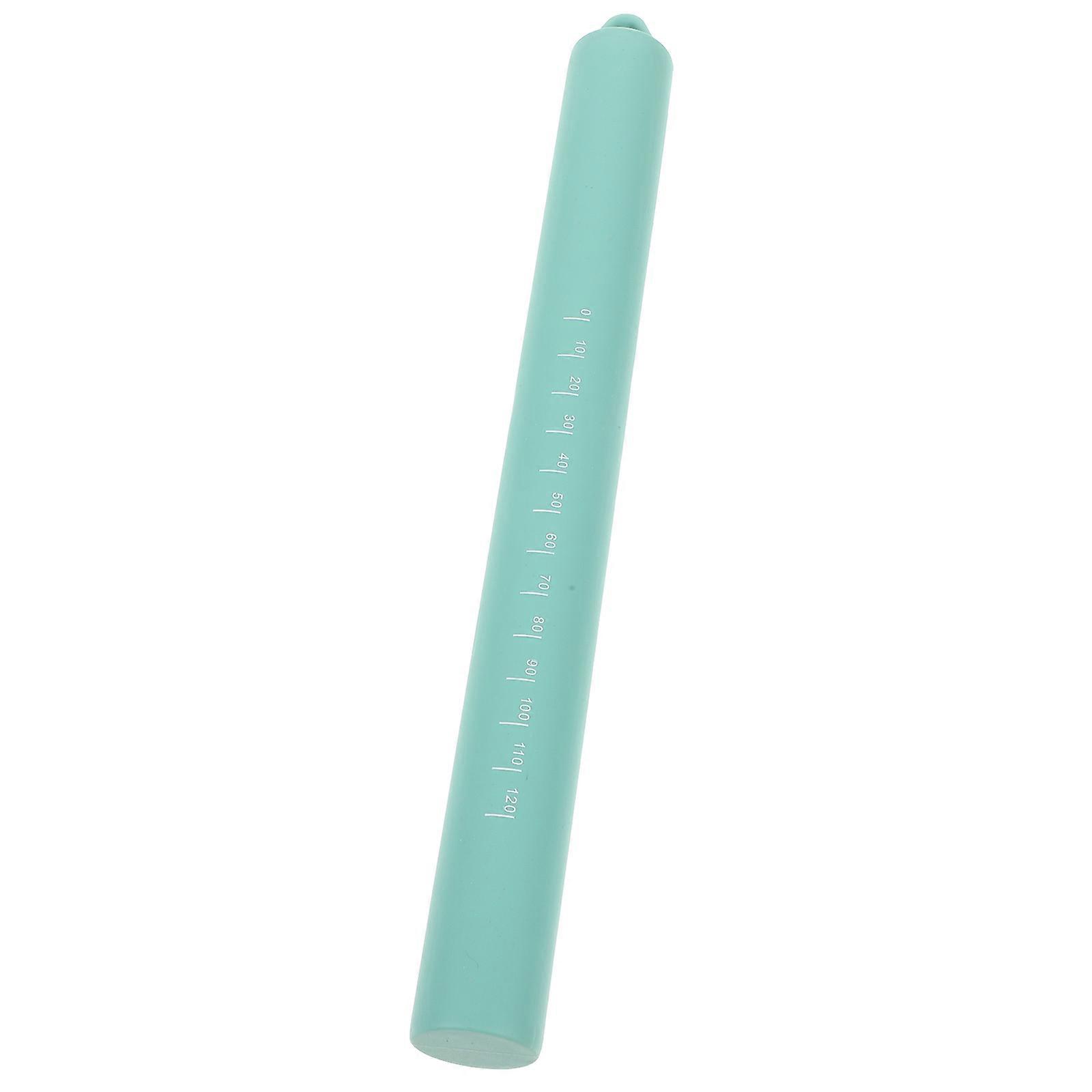 Silicone Dough Rolling Pin with Scale for Kitchen Baking 5Pcs Set